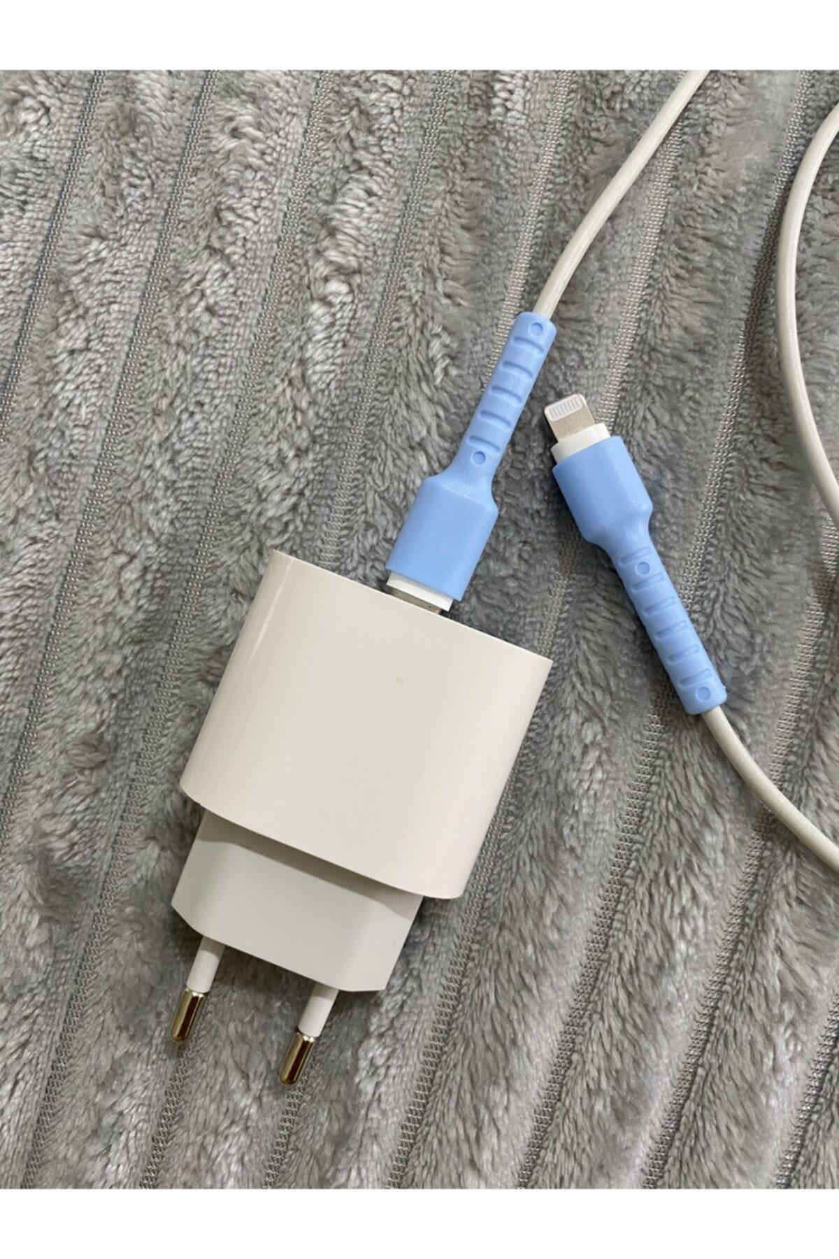 Kablo Koruyucu Çift Taraflı Apple Yeni Nesil Kablo (type-c To Lightining) Uyumlu Dexyeninesil, one size
