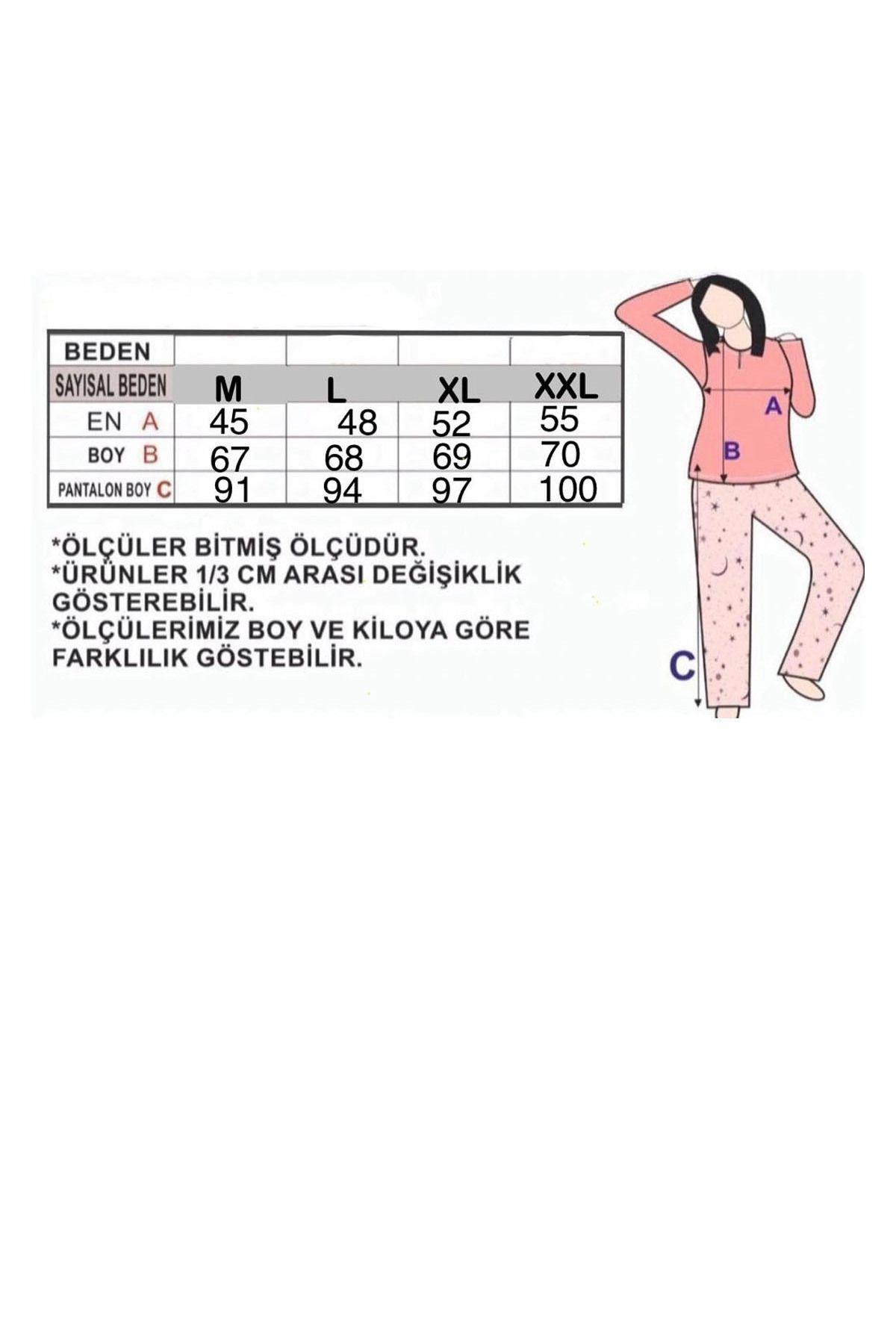 Antrasit Renginde Büyük Köpek Patch Nakışlı Kadın Pijama Takımı