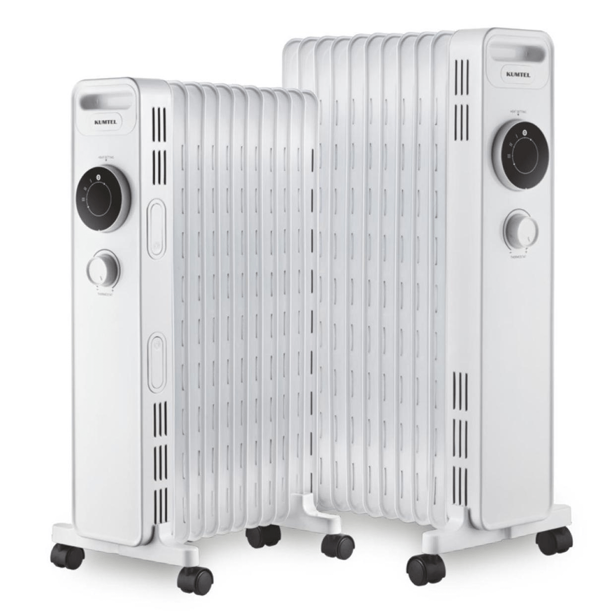 11 Segment White Radiator 
