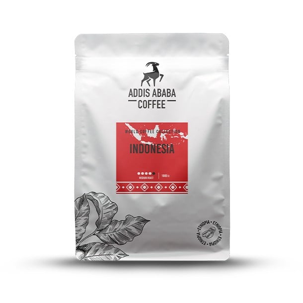 Addis Ababa Coffee - Dünya  Kahvesi - Robusto -Endonezya Doğu Java Bondowosa- 1000 Gr. 