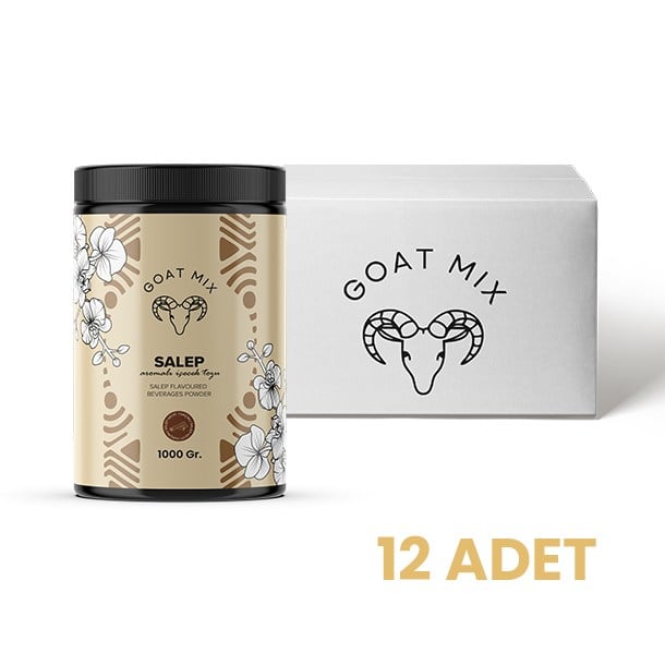 Addis Ababa Coffee - Salep - Tarçınlı Salep - 1000 Gr.  x 12 adet ( 1 Koli )