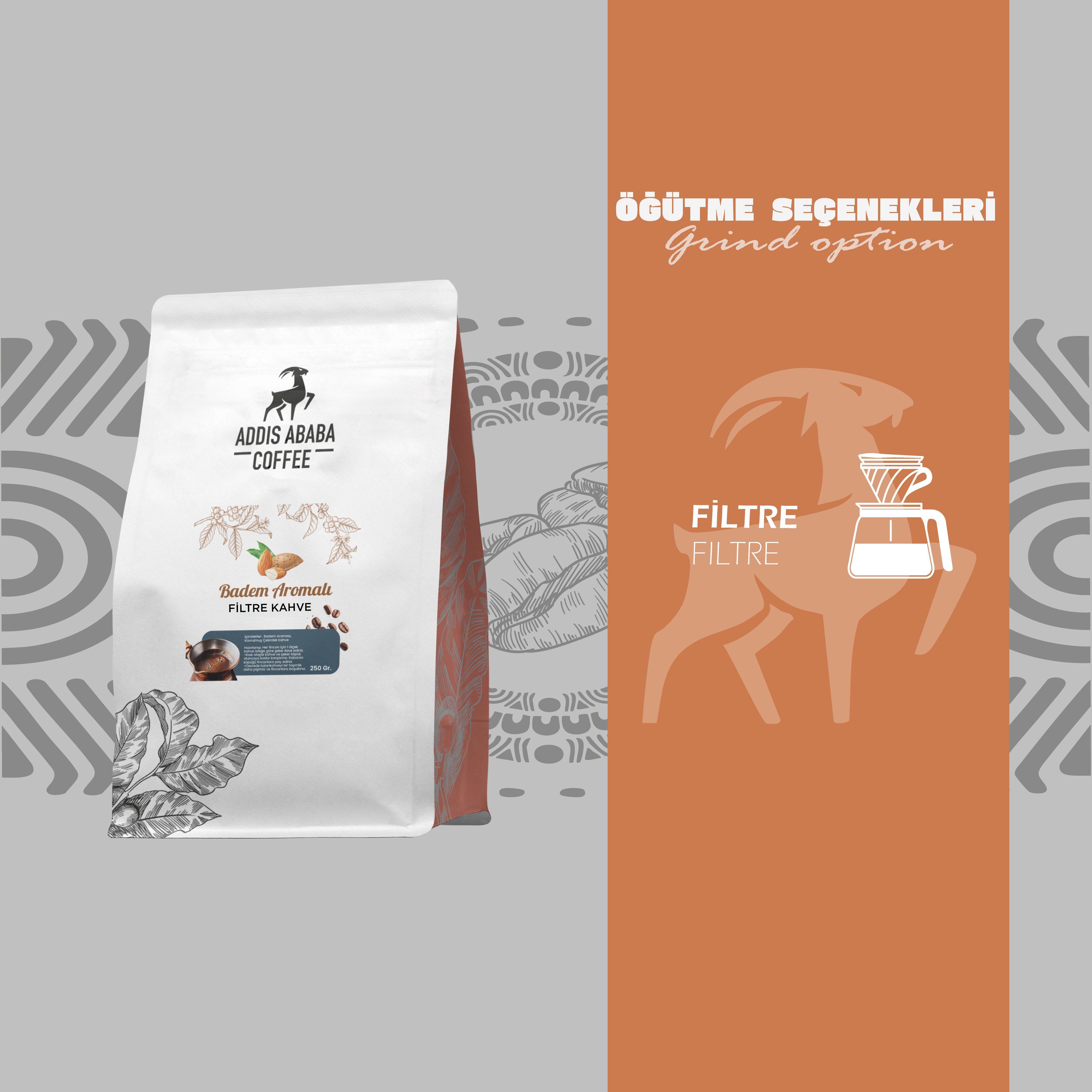 Bademli Filtre Kahve 250 Gr.