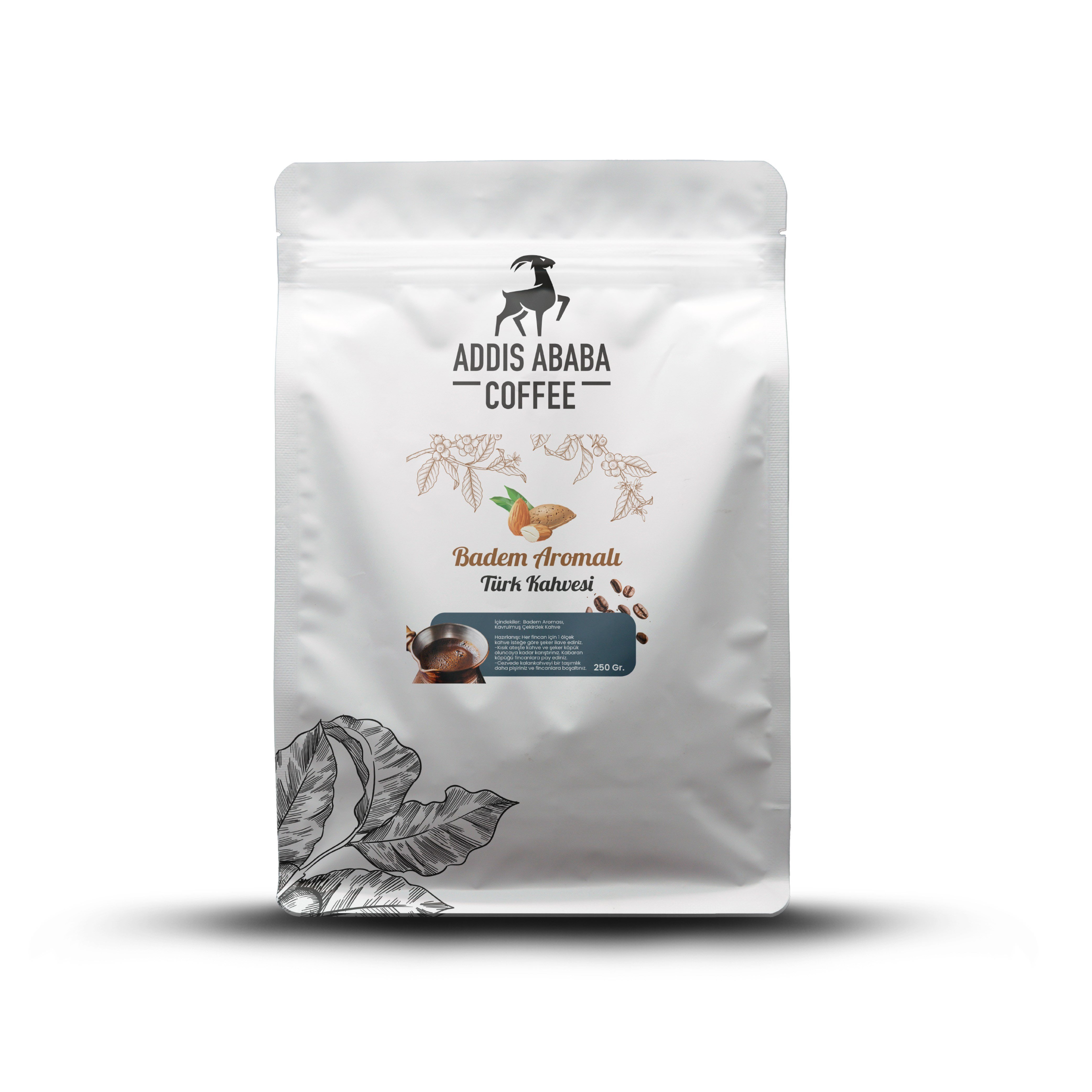 Bademli Türk Kahvesi 250 Gr.