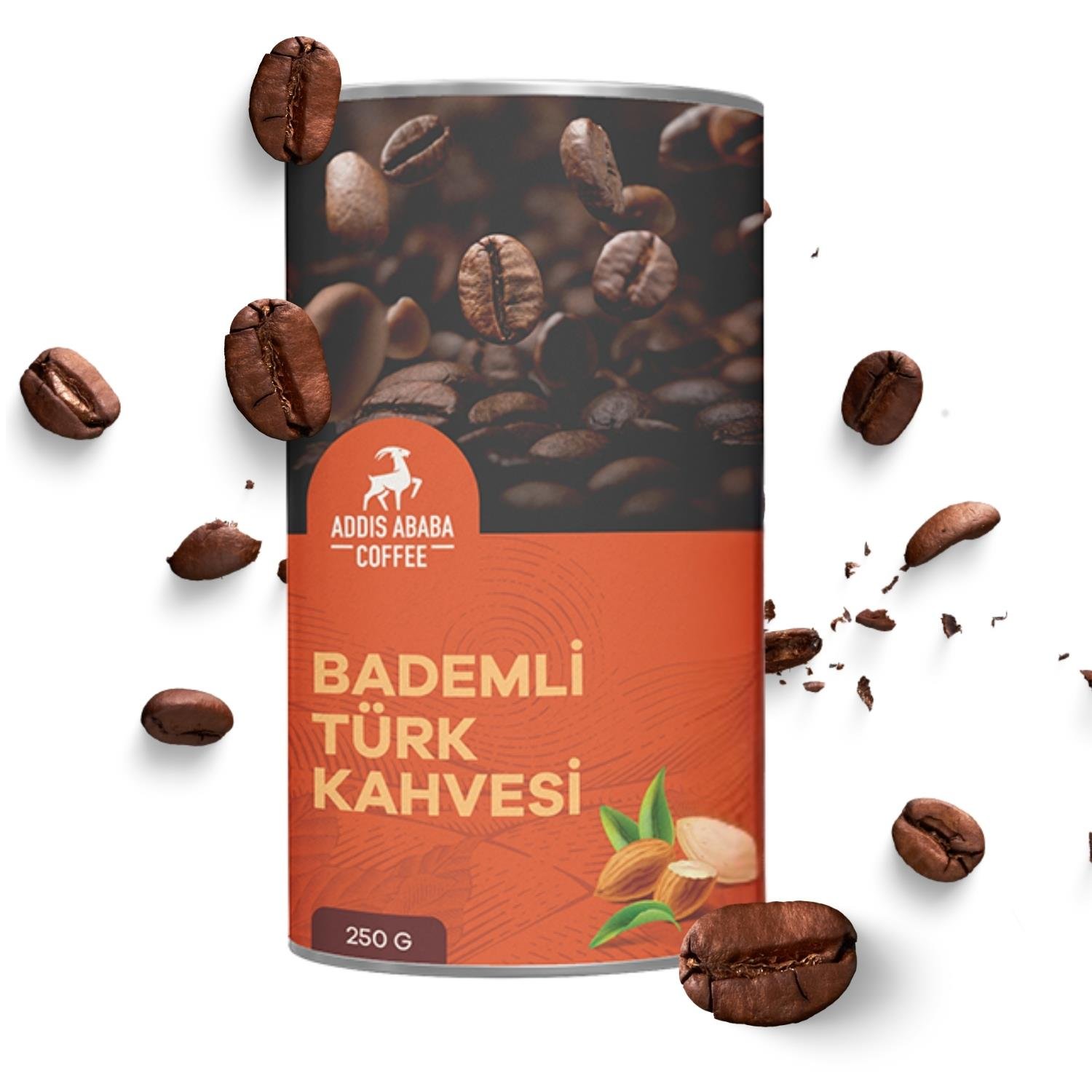 Turkish Coffee with Almonds 250 Gr.