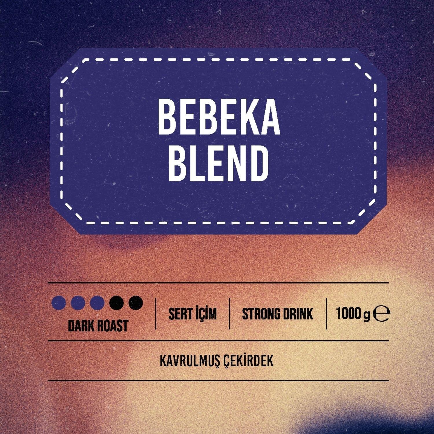 Bebeka Blend Espresso Kahve 1000 Gr