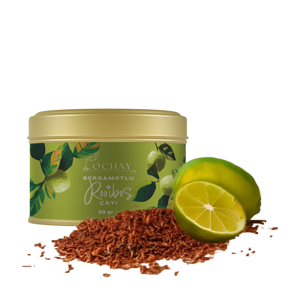 Bergamutlu Rooibos Çayı 50 Gram (10 Adet)