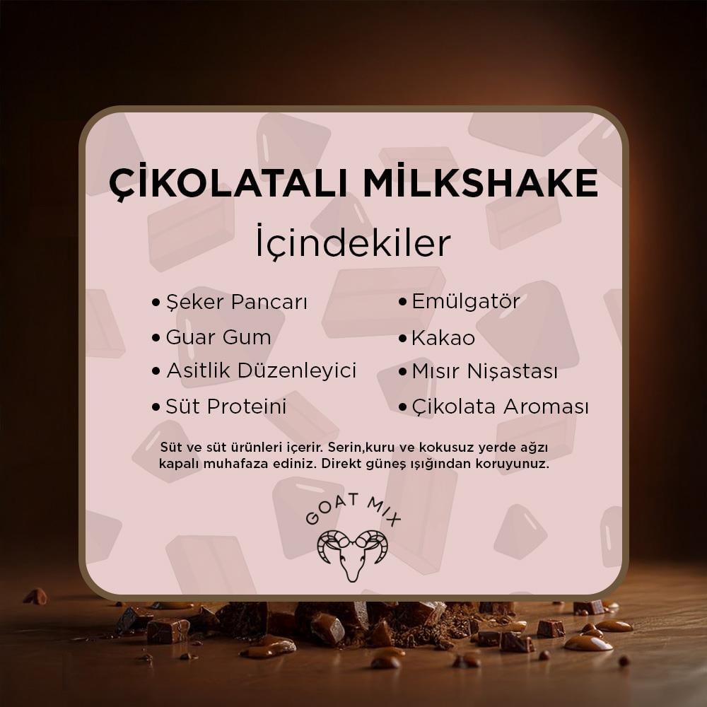 Çikolatalı Milkshake 1000 Gr