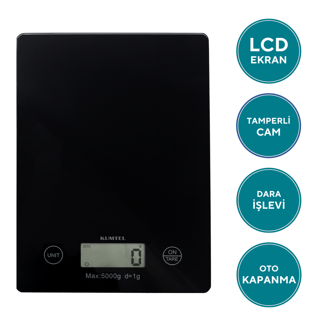 Electric Glass Kitchen Scale 
