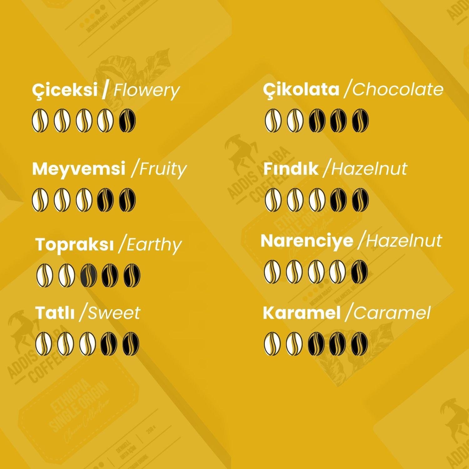 Ethiopia Single Origin 250 Gr. V60 Dripper