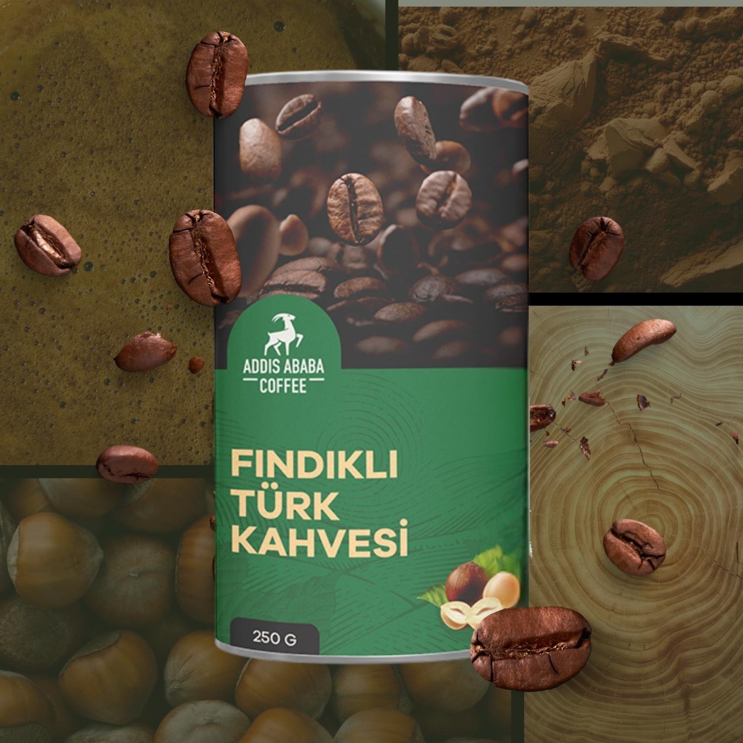 Hazelnut Turkish Coffee 250 Gr.