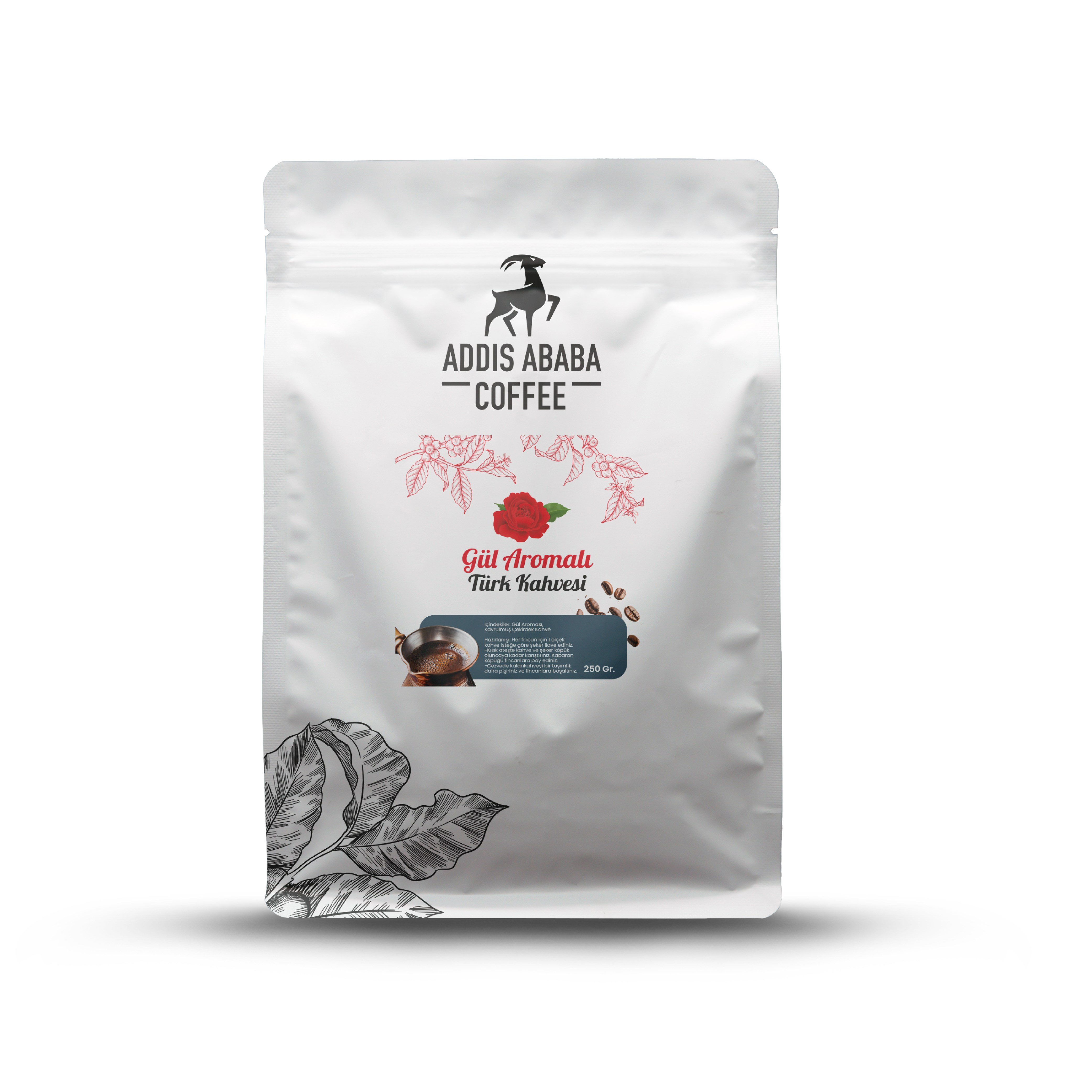 Rose Turkish Coffee 250 Gr.