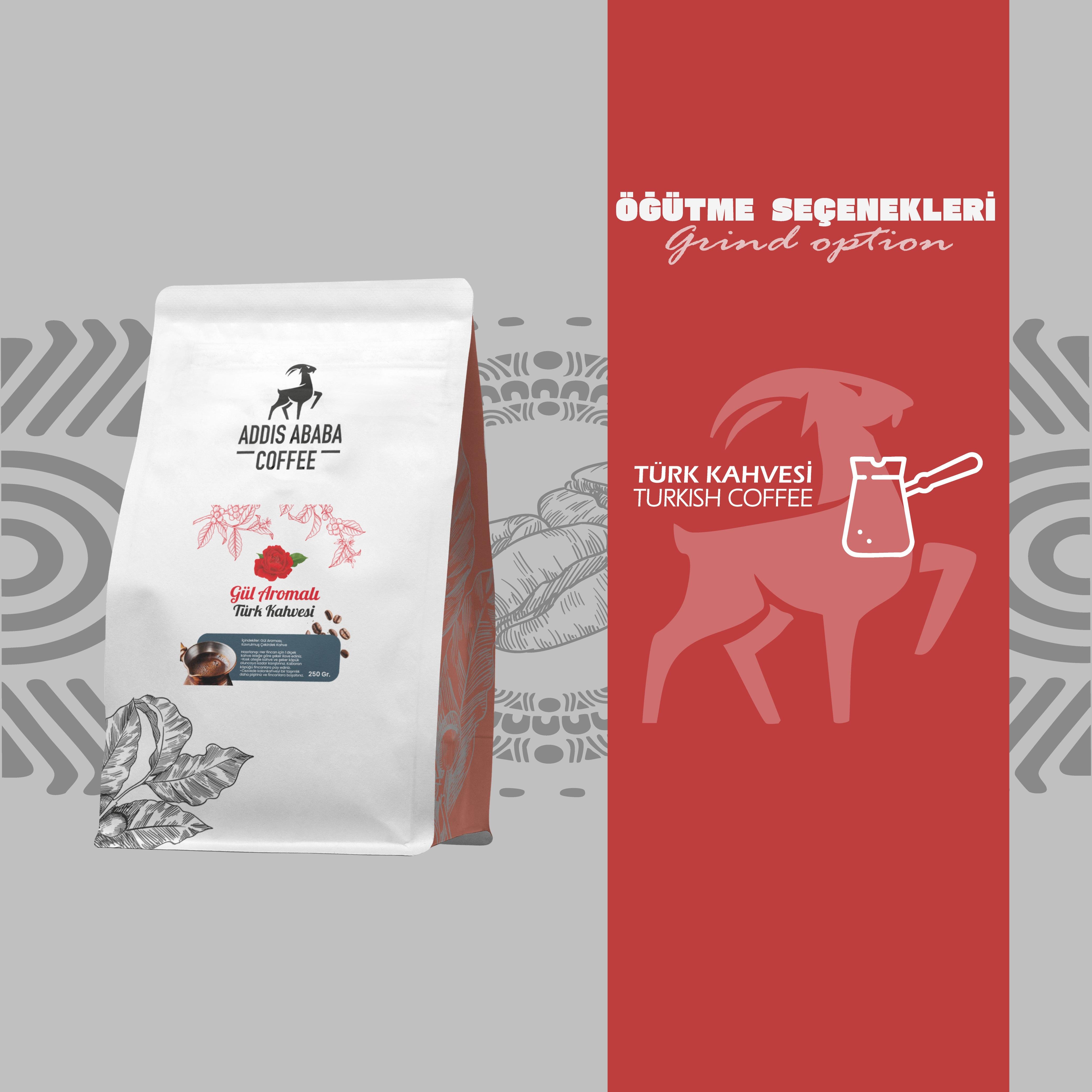 Güllü Türk Kahvesi 250 Gr.