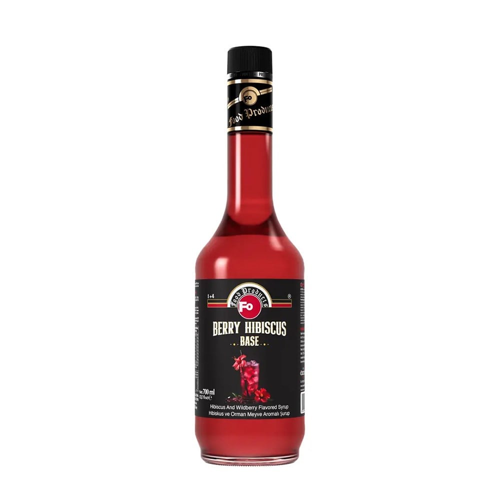 Hibiskus ve Orman Meyve Aromalı Baz Şurup