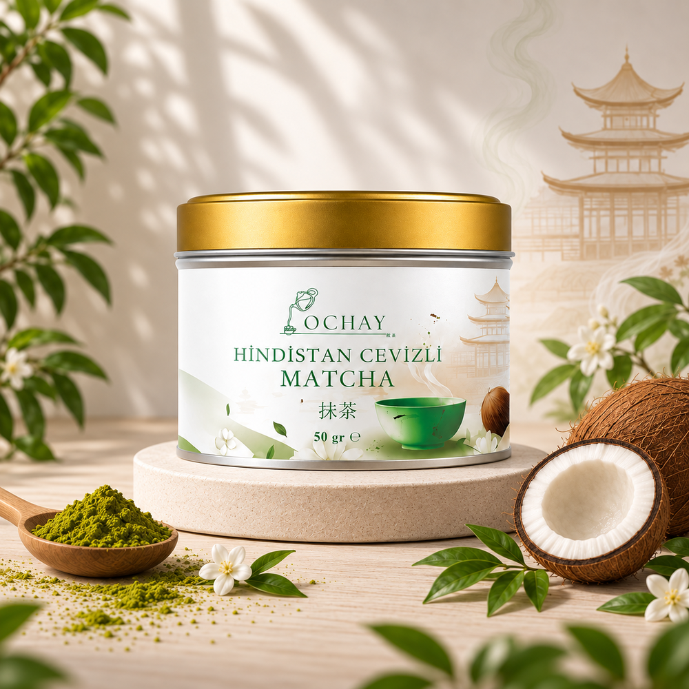 Hindistan Cevizli Matcha (50gr)
