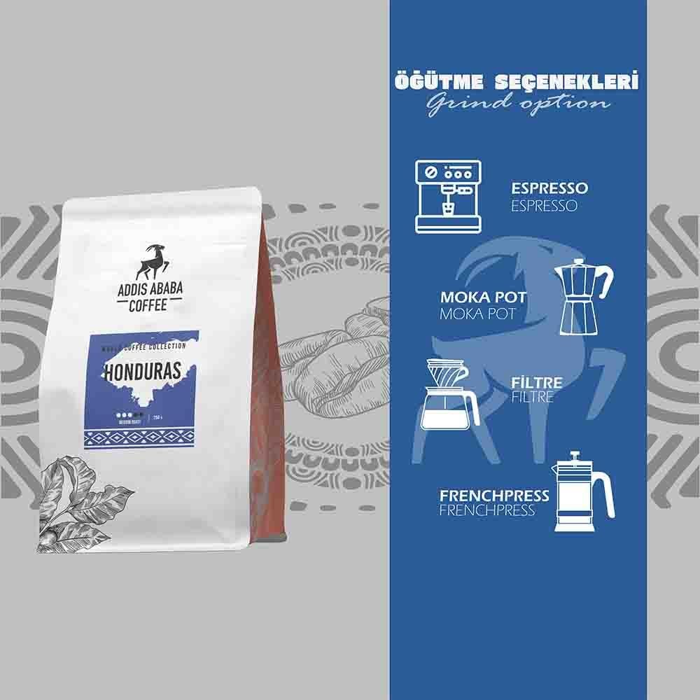Honduras Bean Coffee 250 Gr- Addis Ababa Coffee