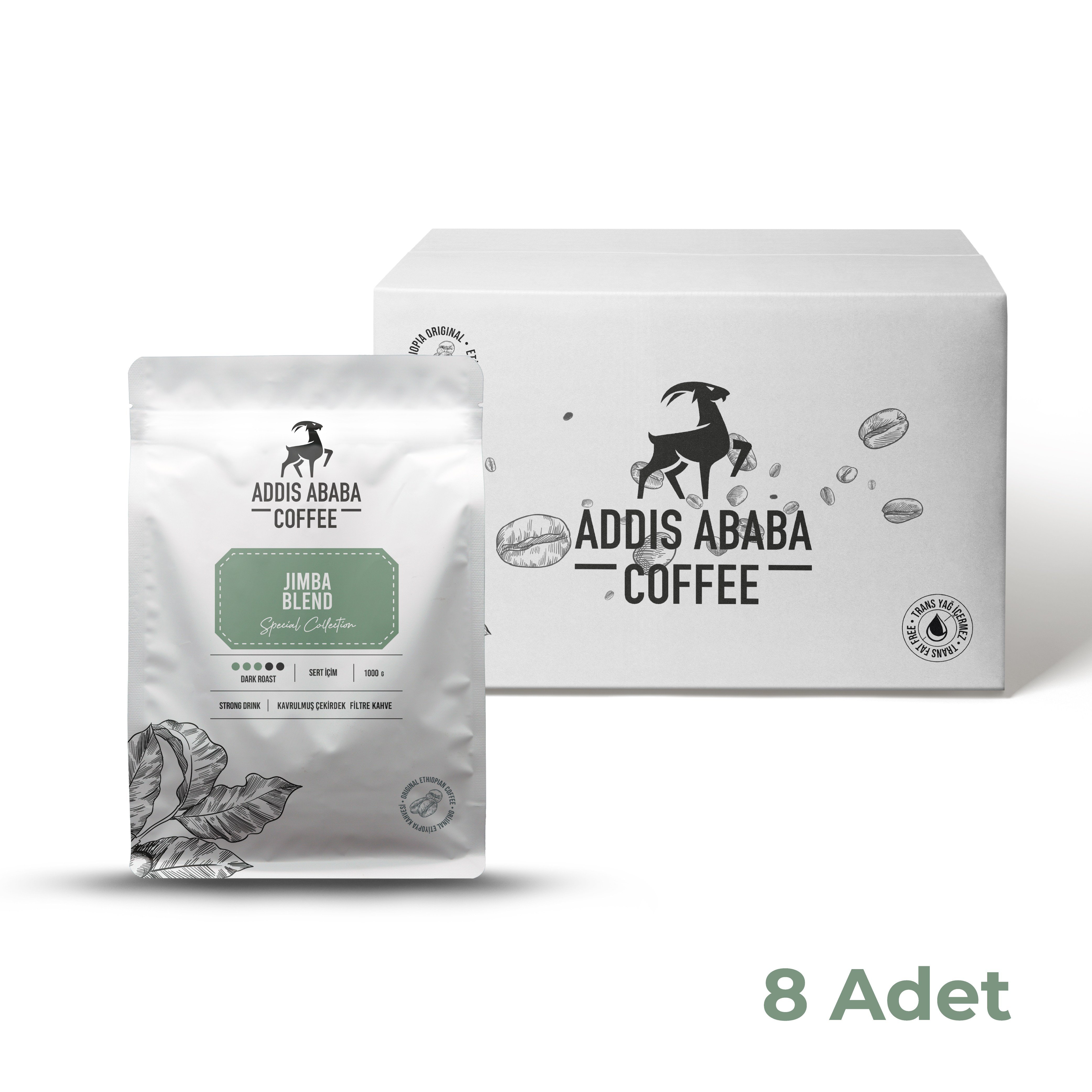 Jimba Blend Çekirdek Kahve 8 Kg.