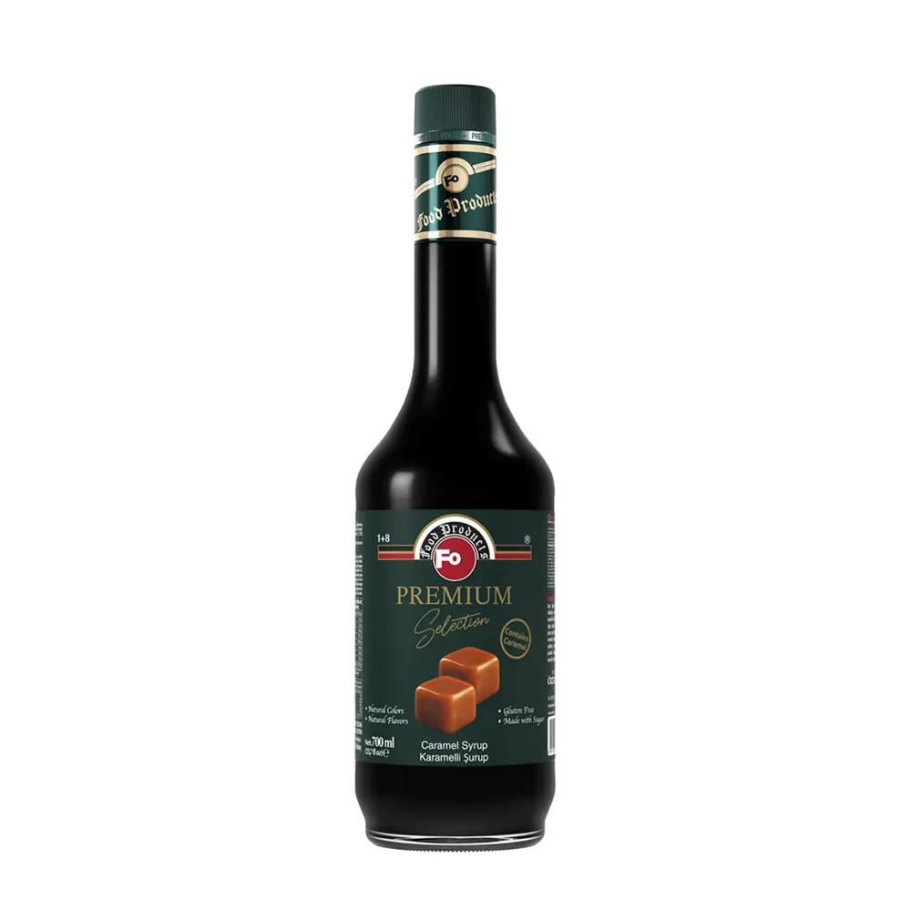 Karamel Aromalı Şurup - Premium