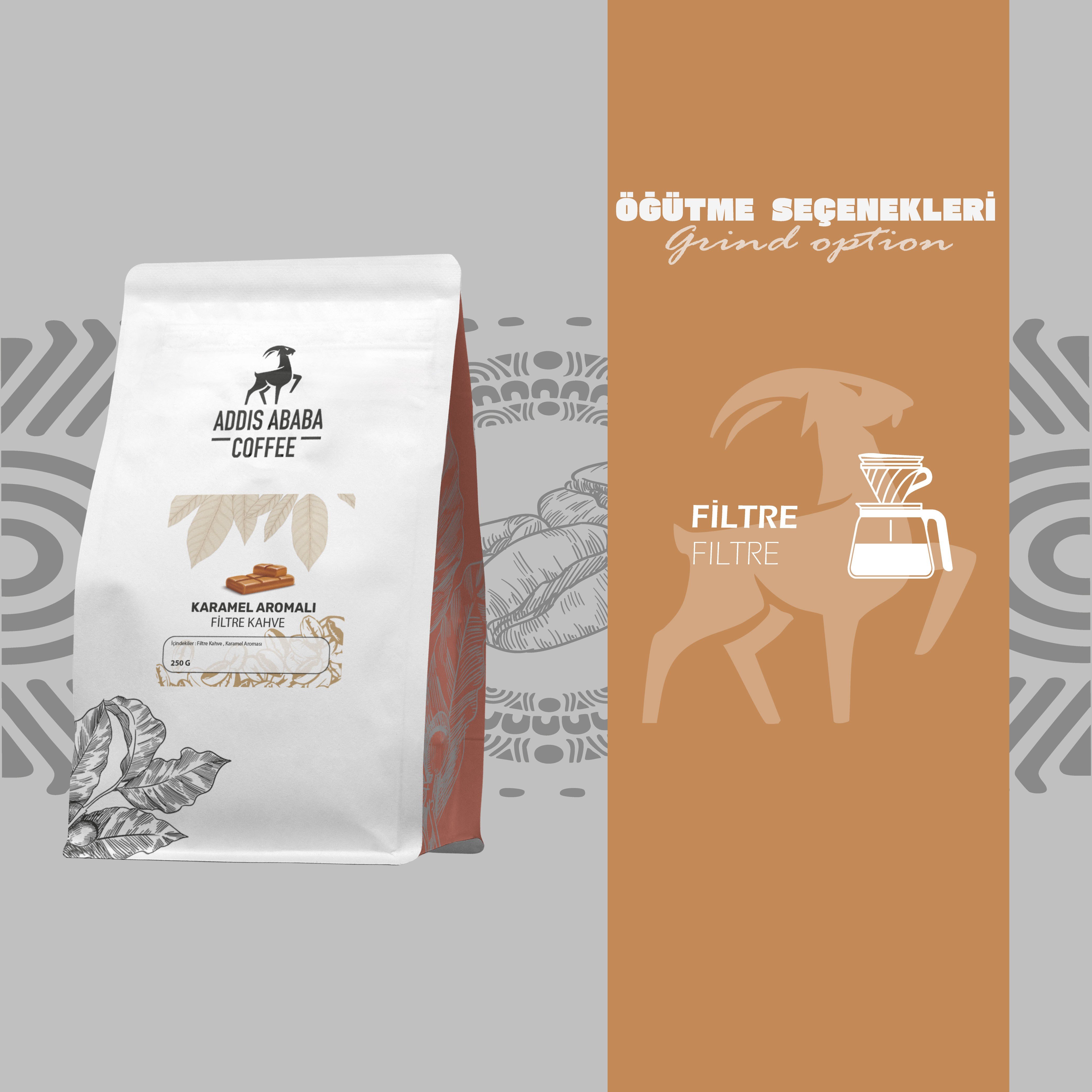 Karamelli Filtre Kahve 250 Gr.