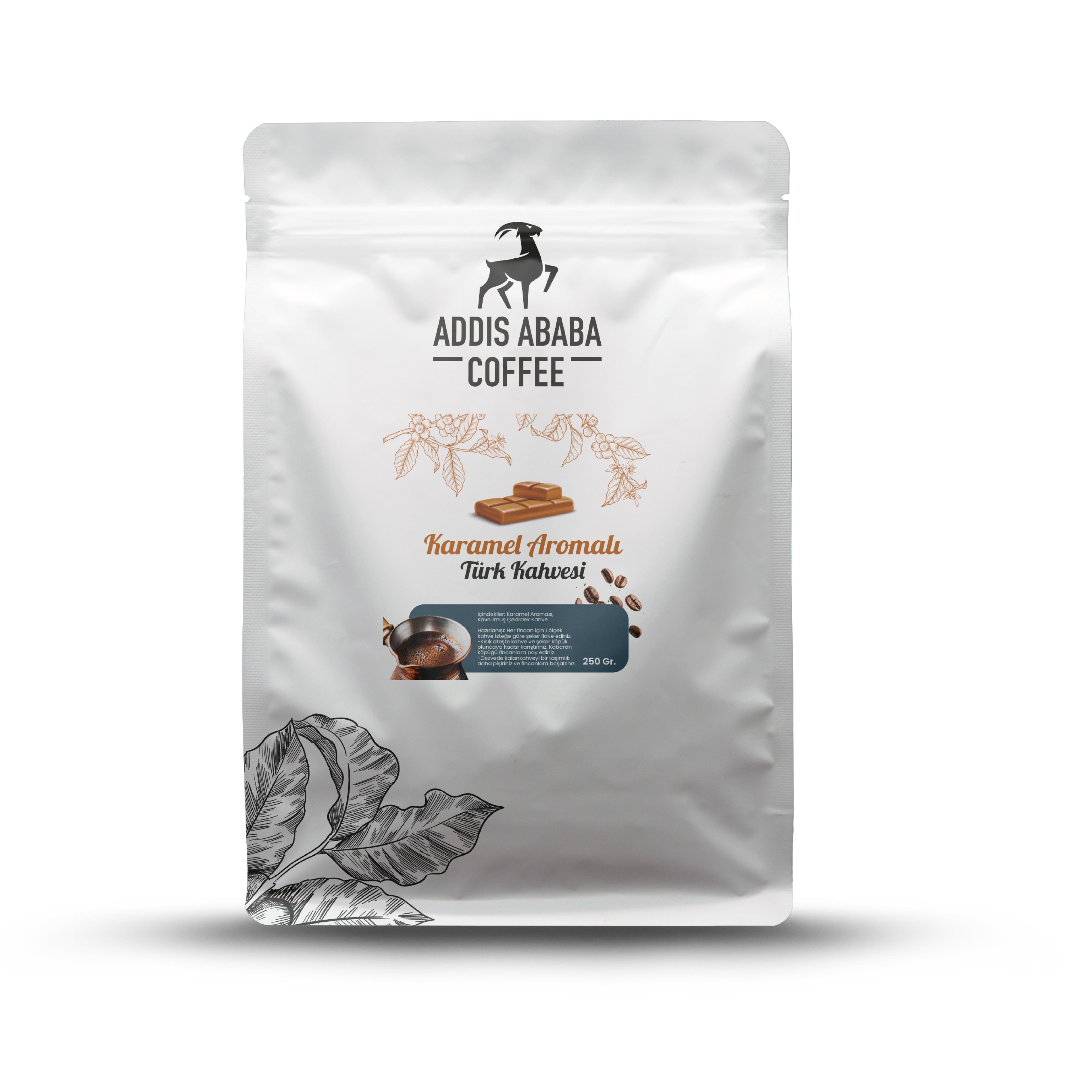 Karamelli Türk Kahvesi 250 Gr.