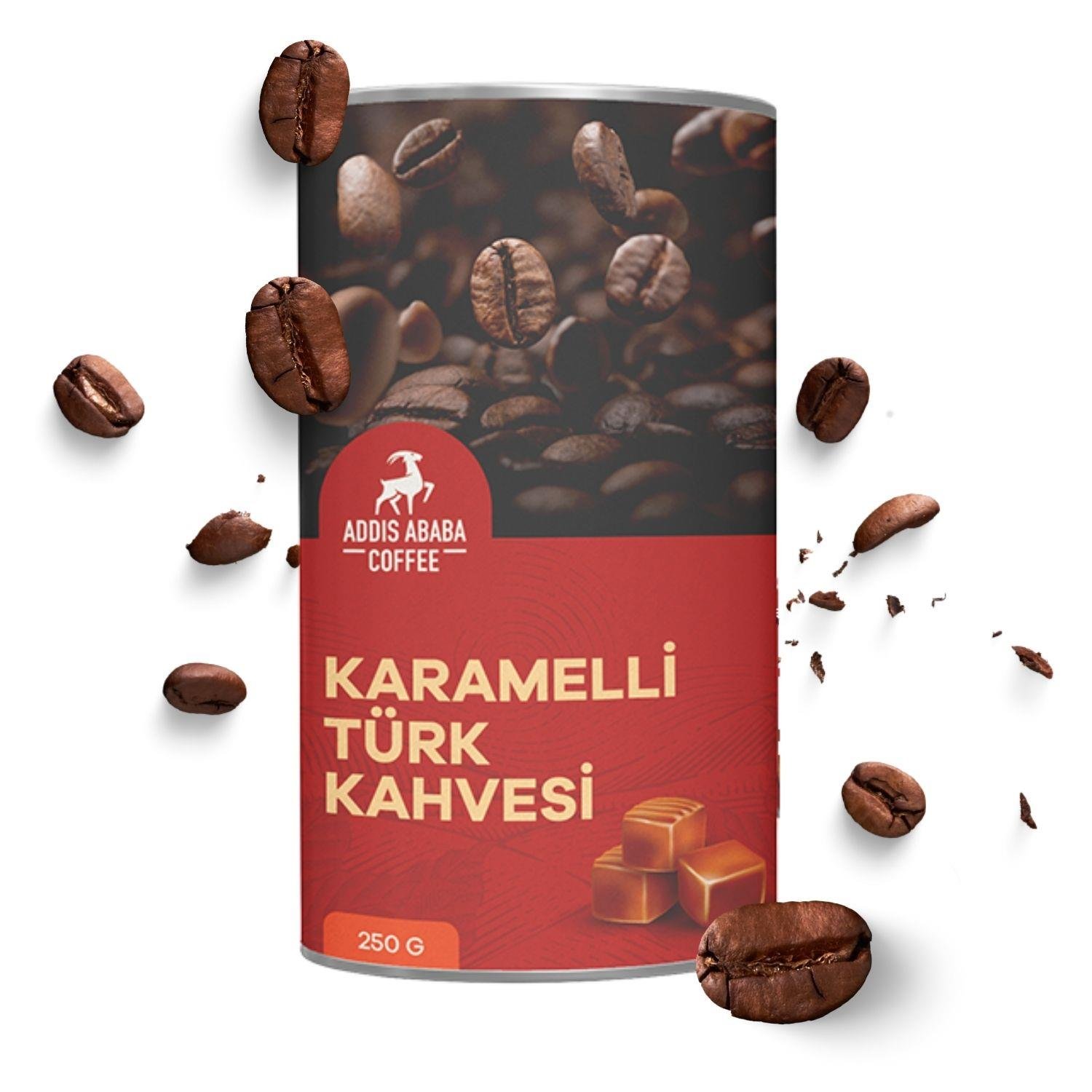 Caramel Turkish Coffee 250 Gr.