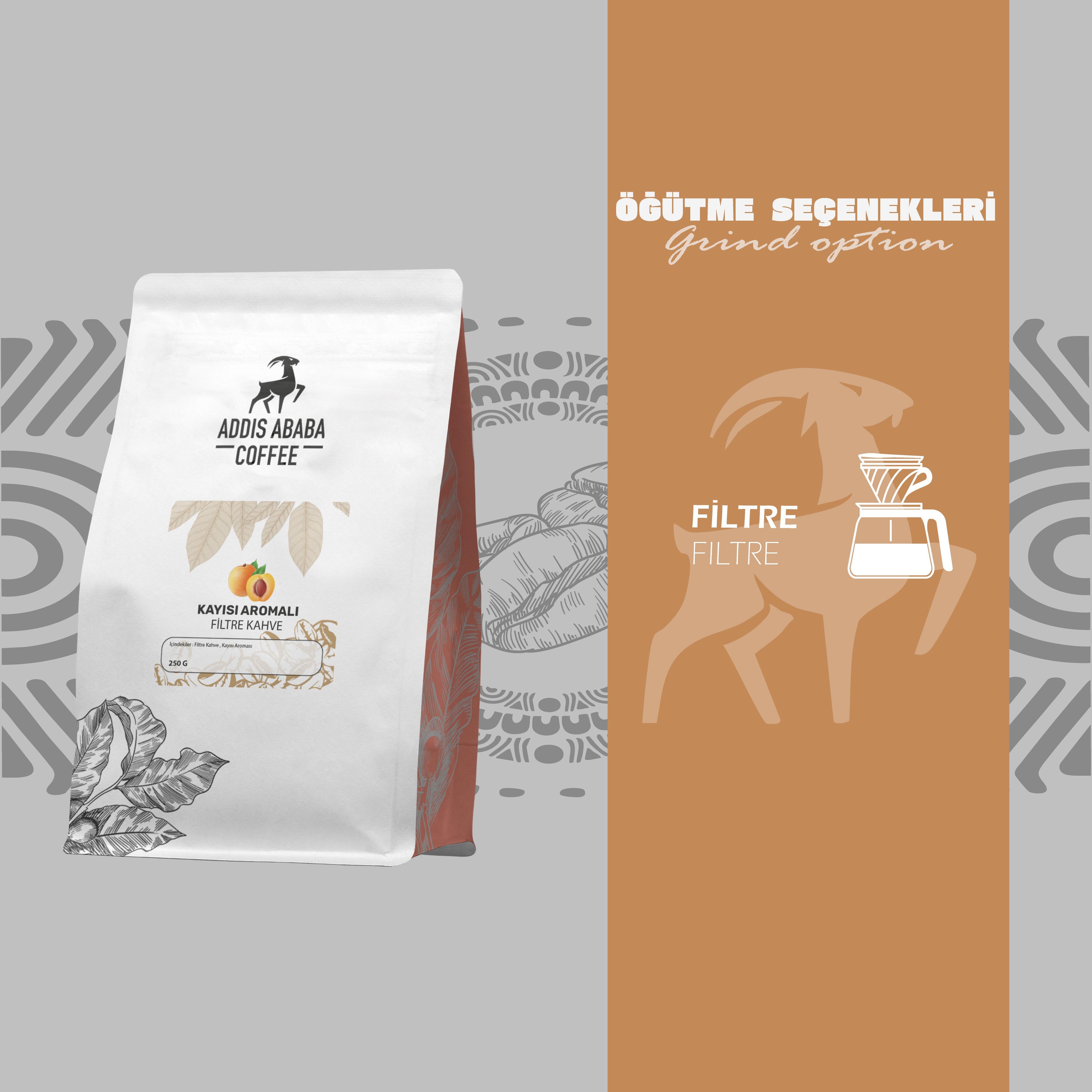 Kayısılı Filtre Kahve 250 Gr.