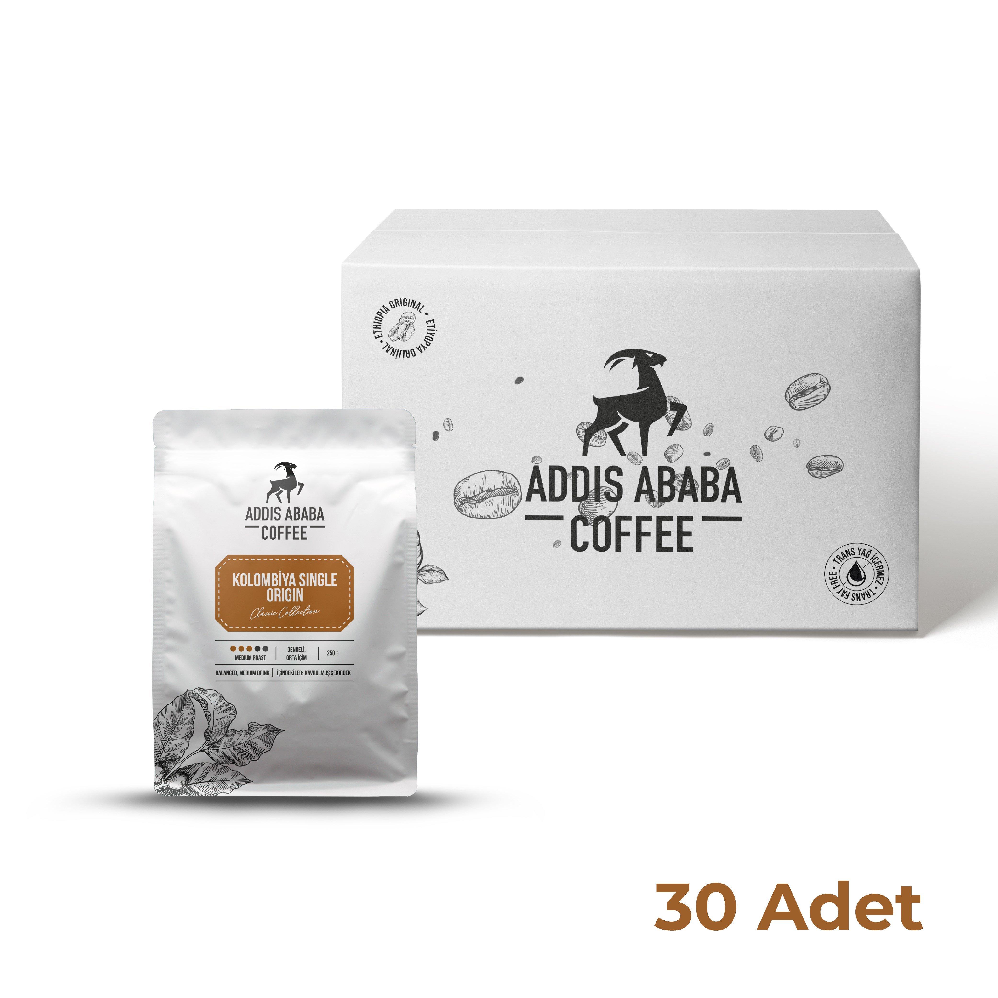 Kolombiya Single Origin ( 30x250 ) 7.5 kg