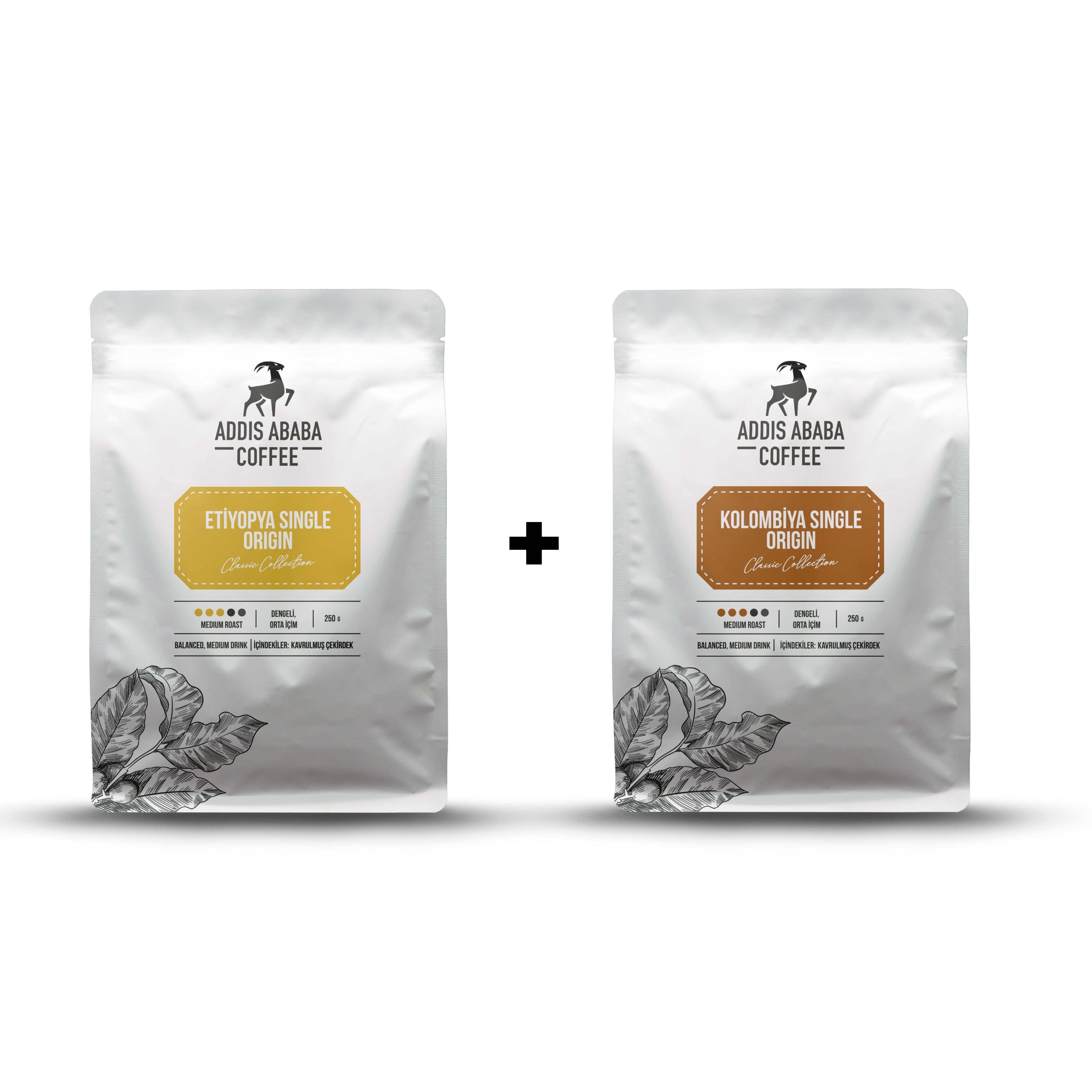 Kolombiya Ve Etiyopya Single Origin Avantajlı Paket
