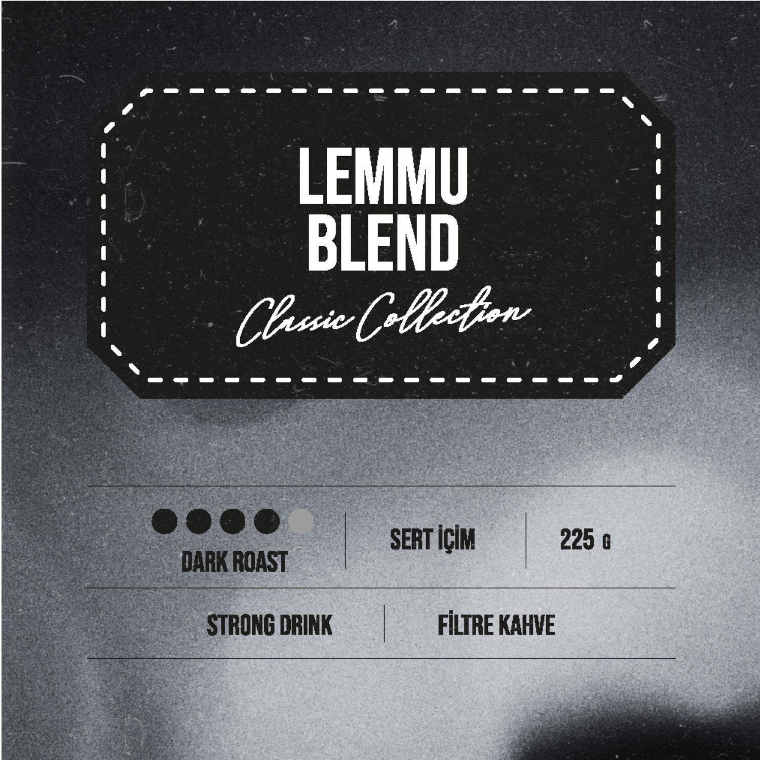 Lemmu Blend Çekirdek Kahve 225 Gr