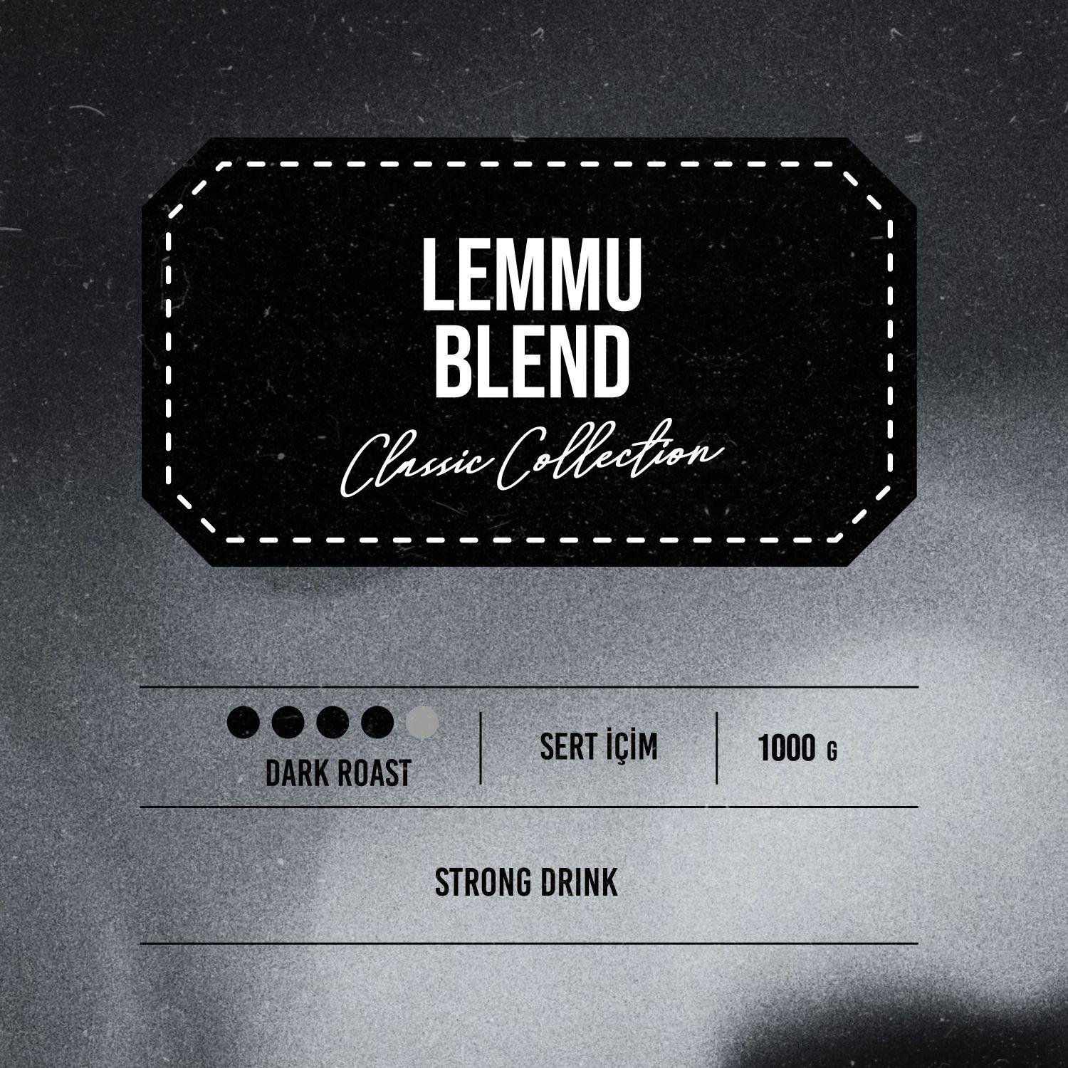 Lemmu Blend Filter Coffee 1000 Gr. & V60 Dripper