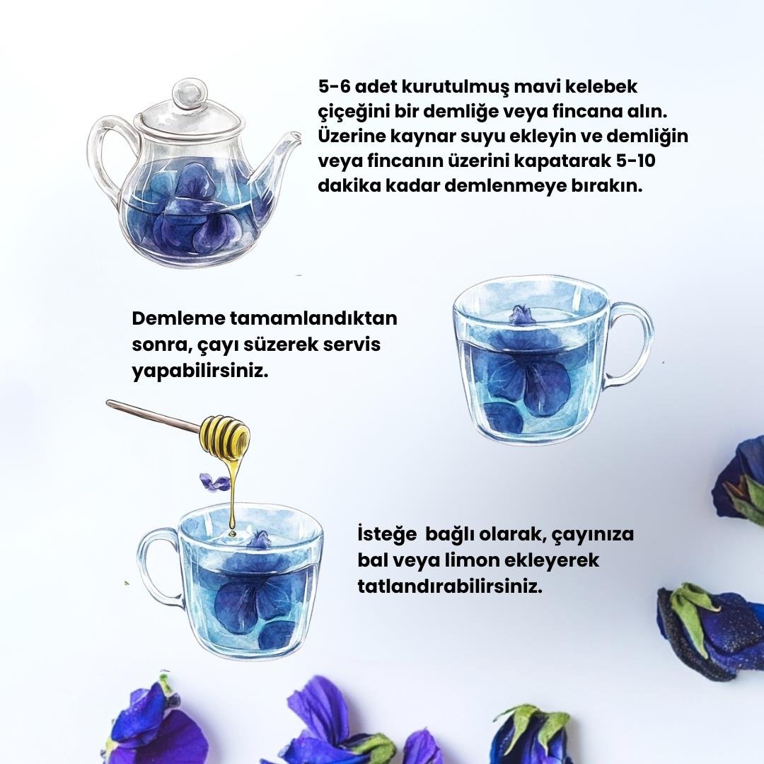 Mavi Kelebek Çayı 30 Gram