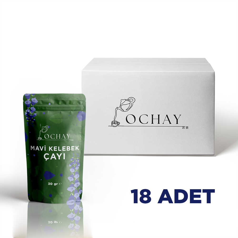 Mavi Kelebek Çayı 80 Gr (18 Adet)