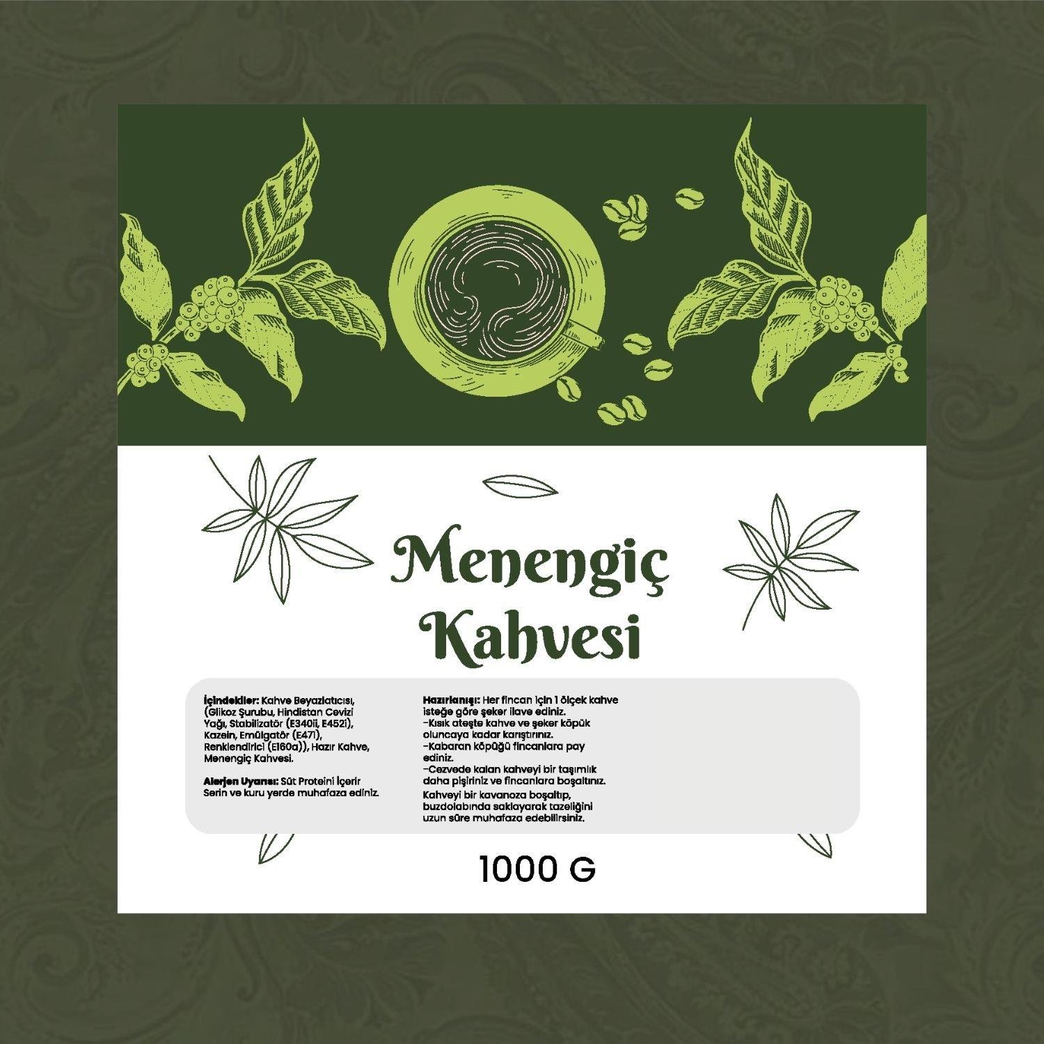 Menengiç Kahvesi 1000 Gr.