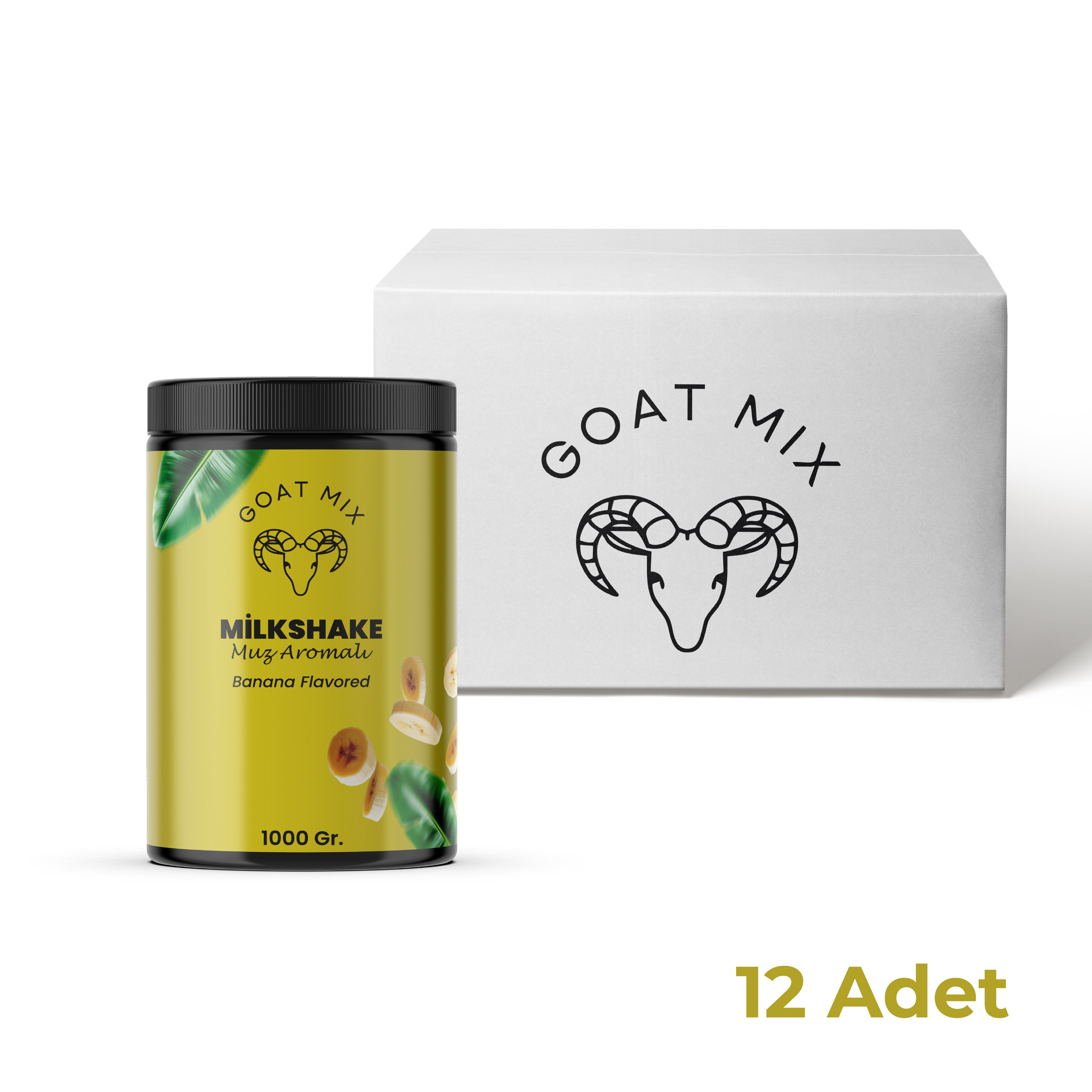 Muz Aromalı Milkshake ( 12 kg )