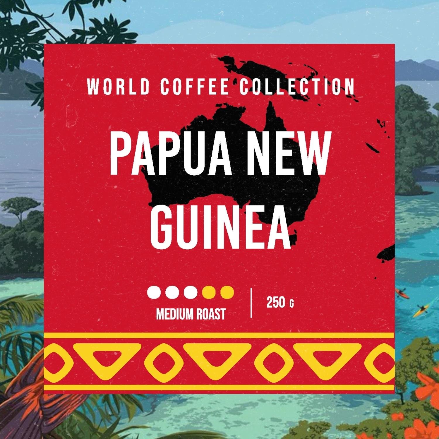 Papua New Guinea Çekirdek Kahve 250 Gr