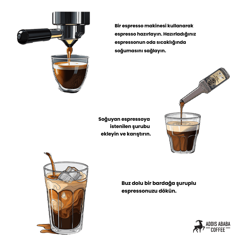 6 Pack Chocolate Flavored Coffee Syrup (6X200 ML.)