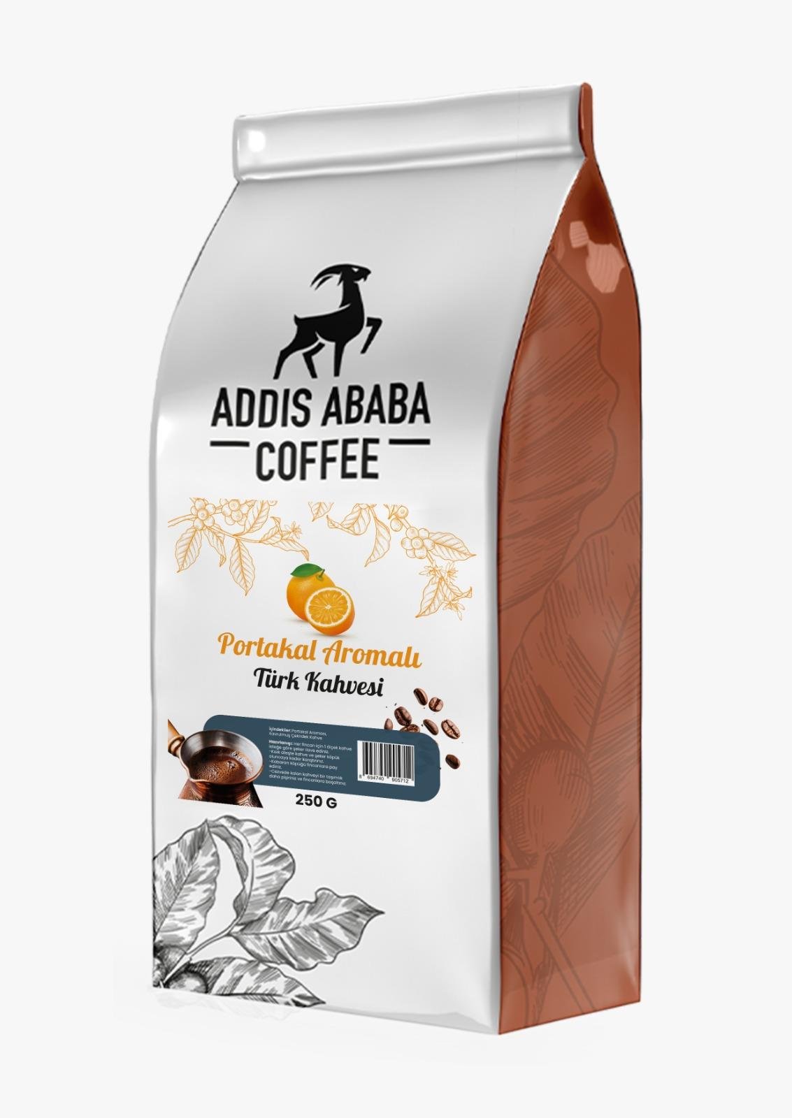 Portakallı Türk Kahvesi 250 Gr.