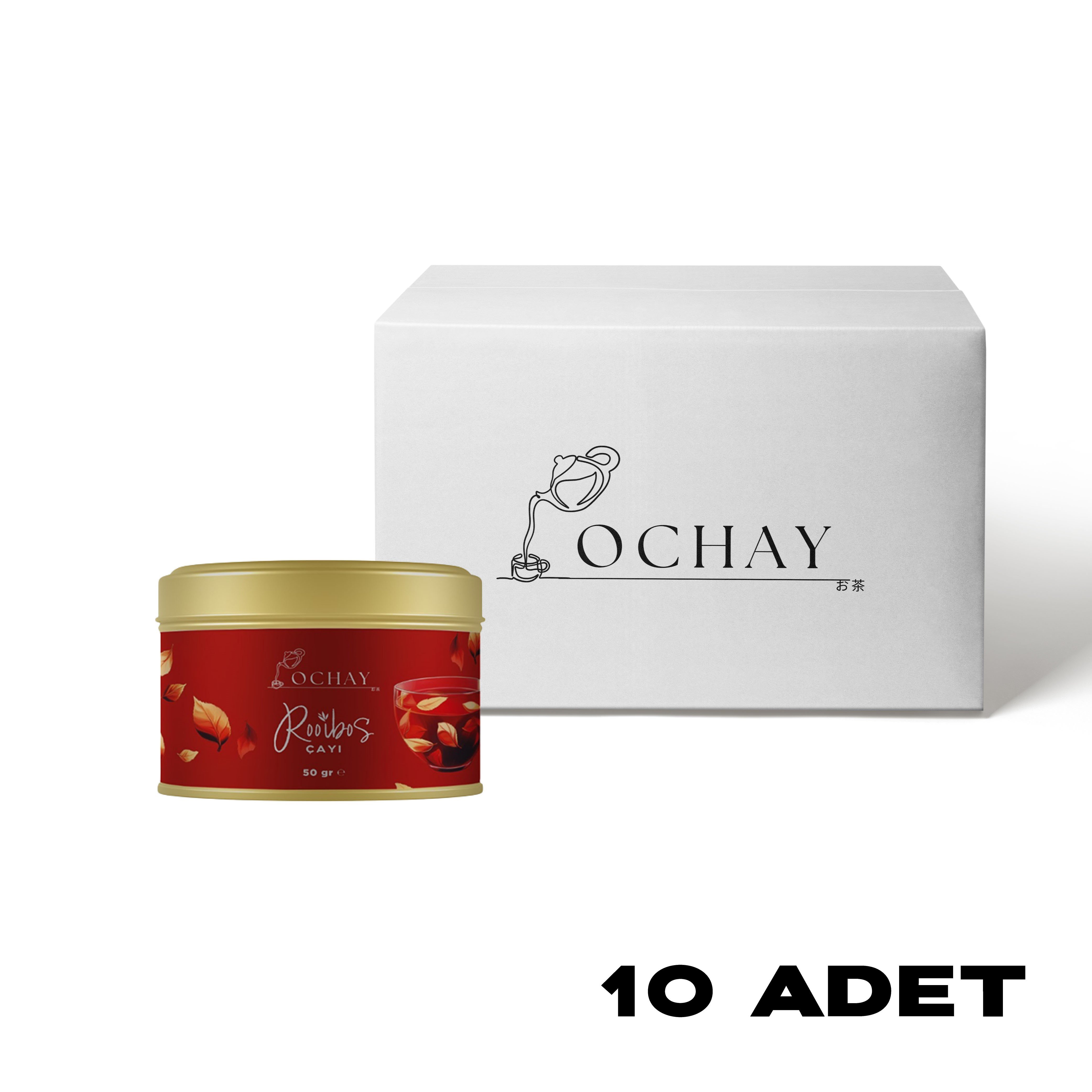Saf Rooibos Çayı 50 Gram (10 Adet)