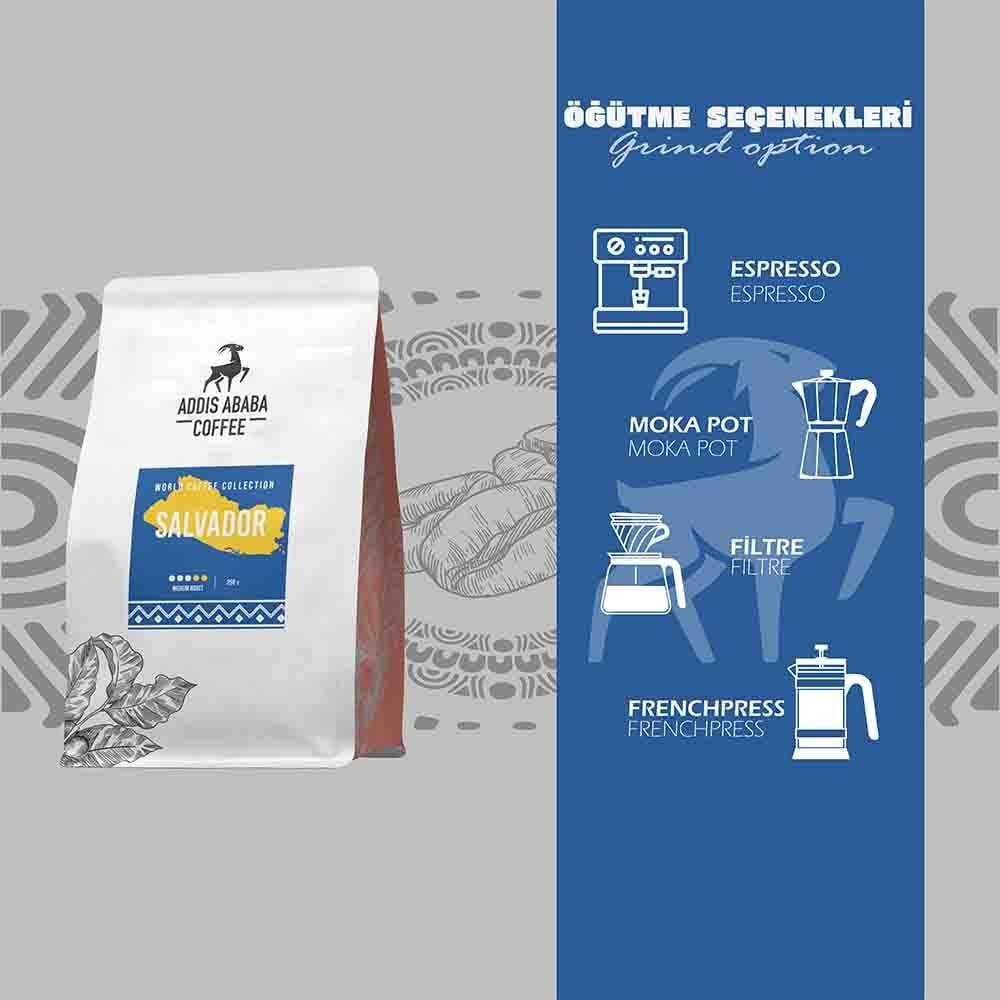 Salvador Çekirdek Kahve 250 Gr