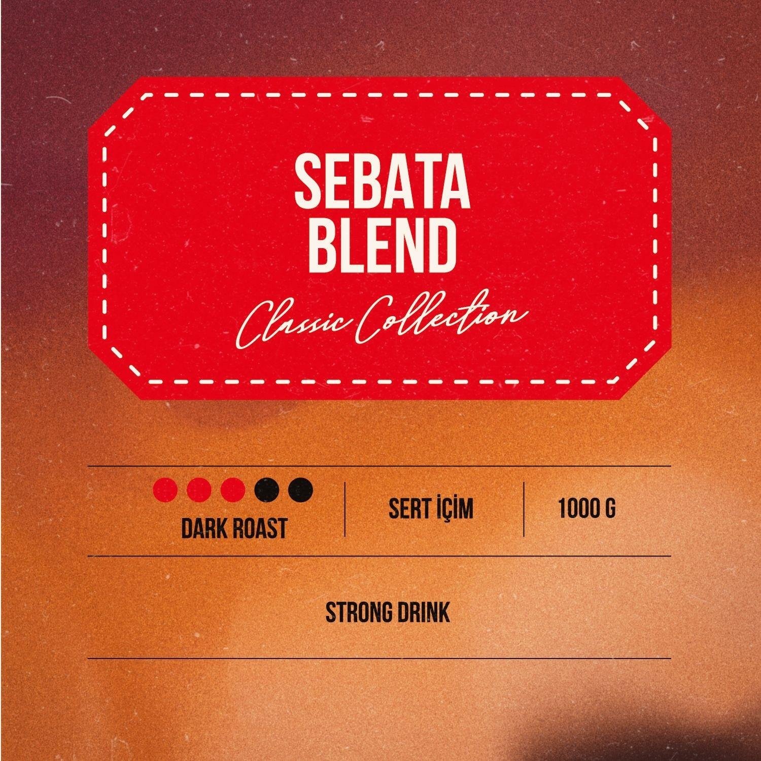 Sebata Blend Espresso Coffee 1000 Gr