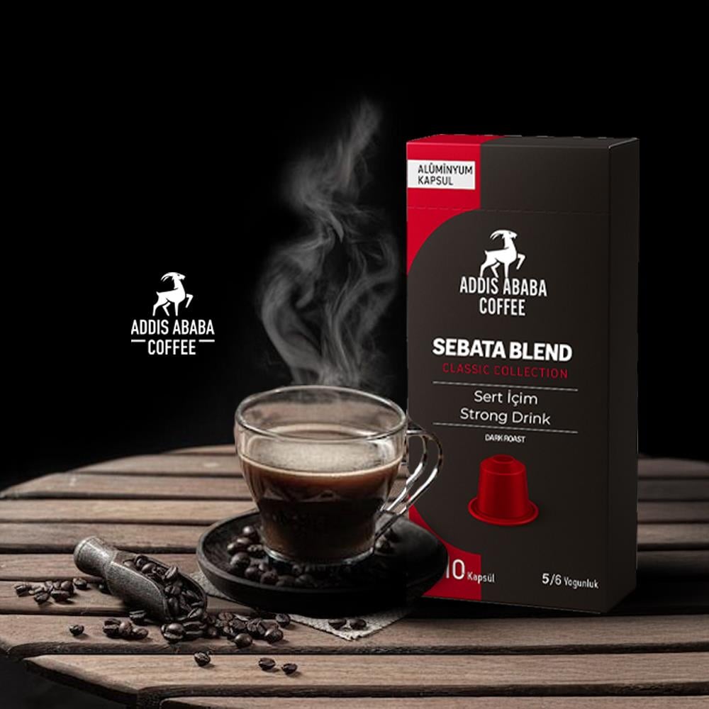 Sebata Blend Kapsül Kahve 30'lu ( Nespresso Uyumlu Alüminyum Kapsül Kahve )