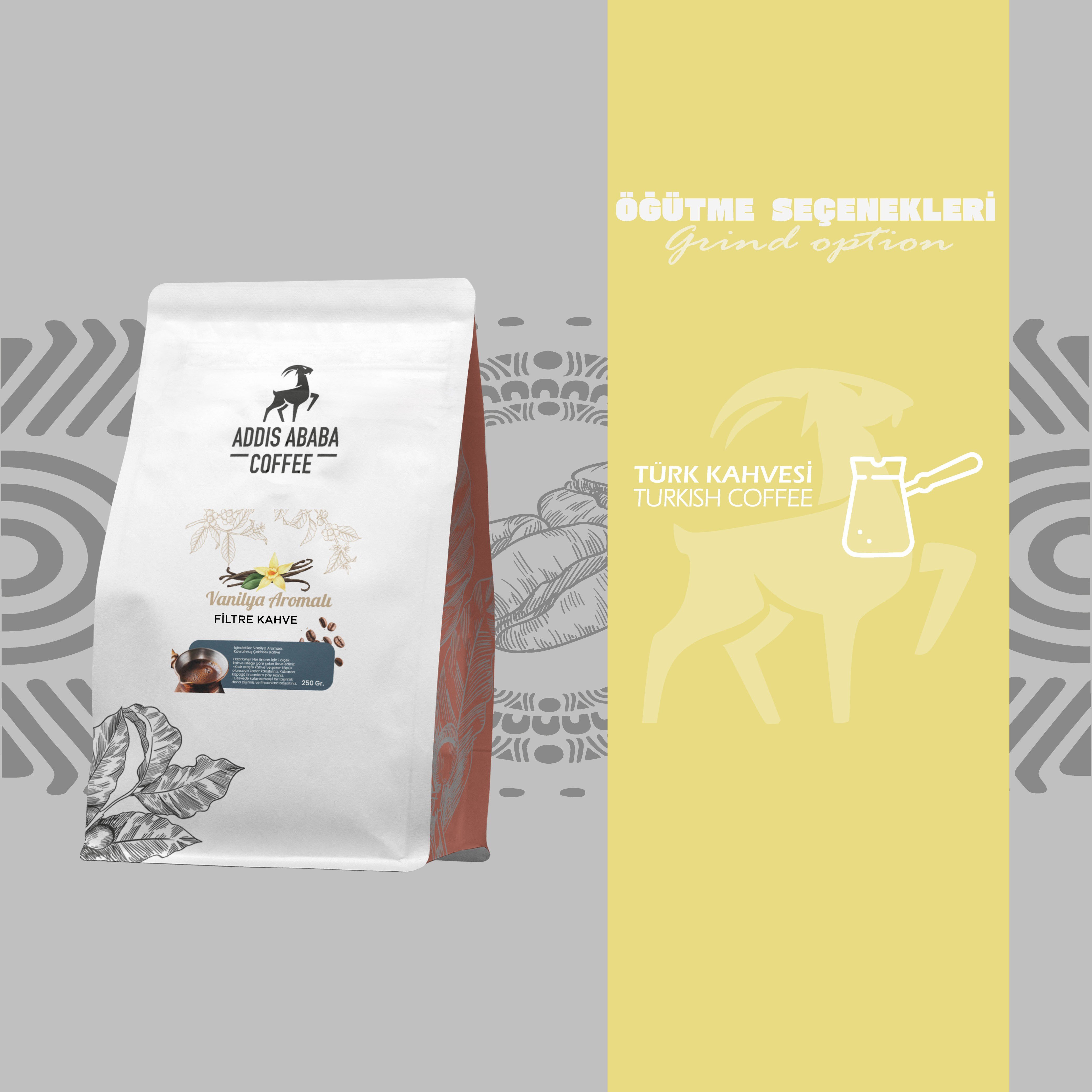 Vanilla Filter Coffee 250 Gr. 