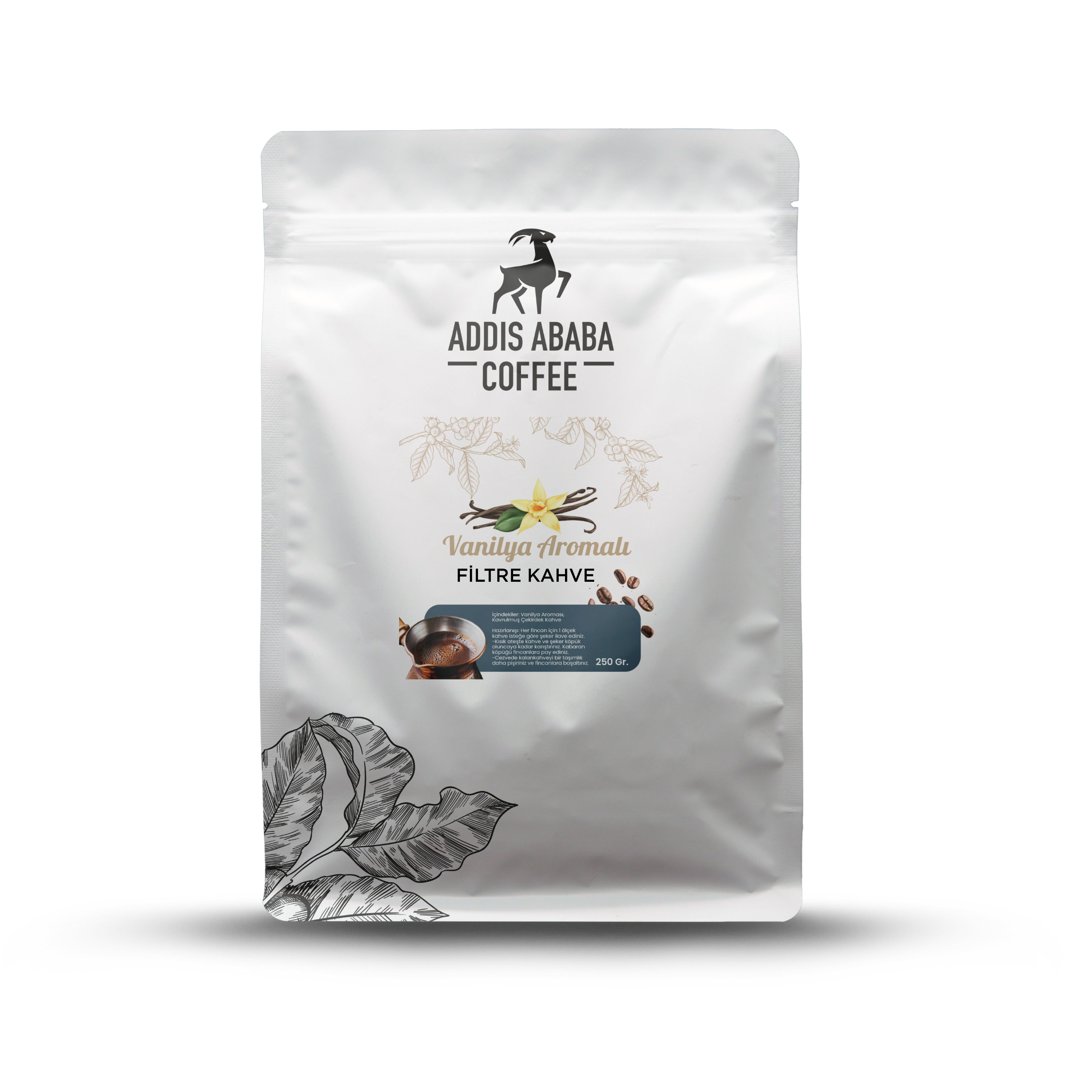 Vanilla Filter Coffee 250 Gr. 