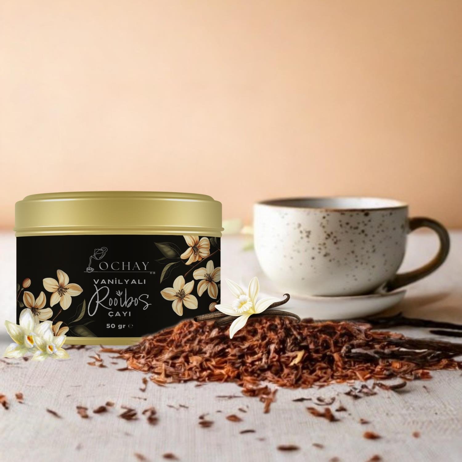 Vanilyalı Rooibos Çayı 50 Gram