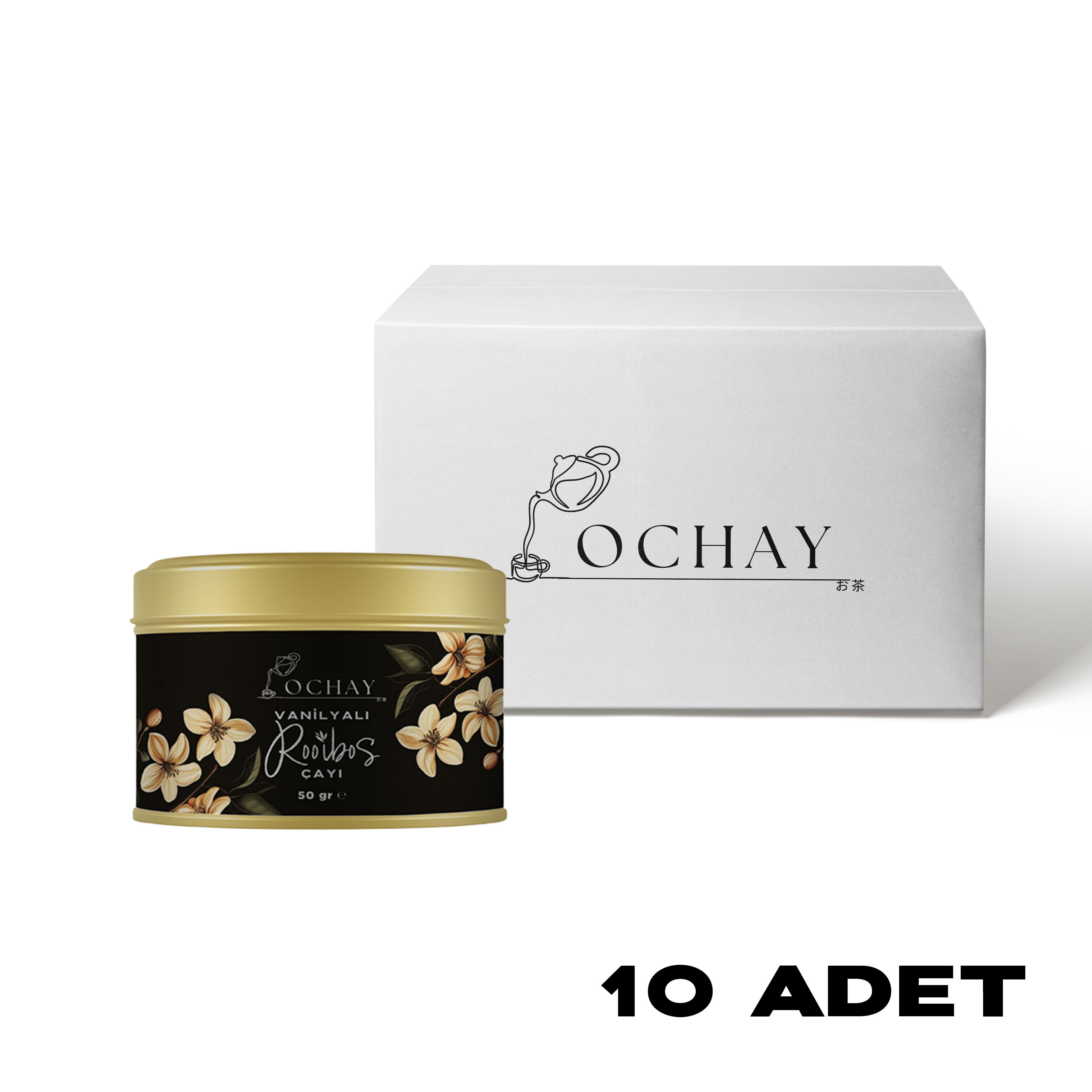Vanilyalı Rooibos Çayı 50 Gram (10 Adet)