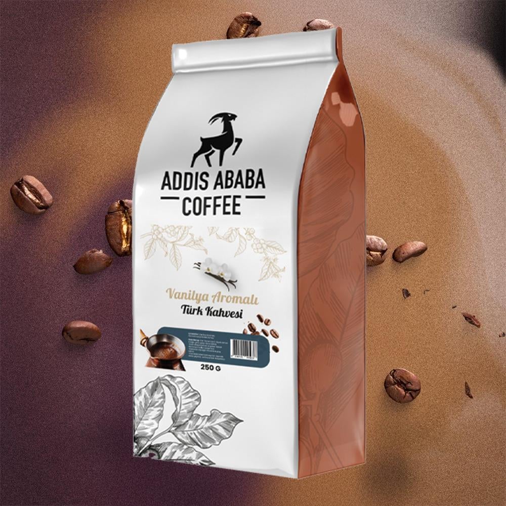 Vanilyalı Türk Kahvesi 250Gr.