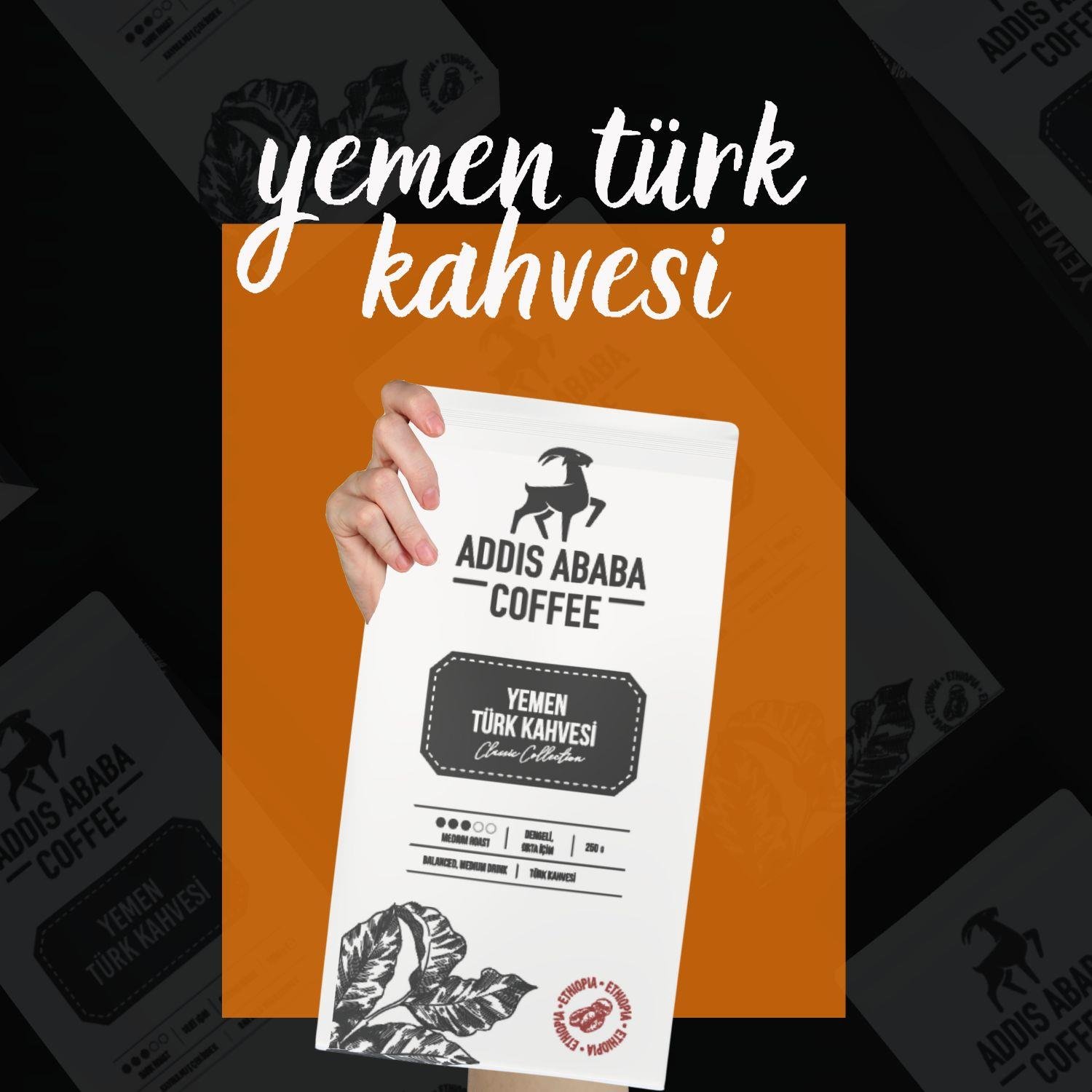 Yemen Öğütülmüş Türk Kahvesi 250 Gr