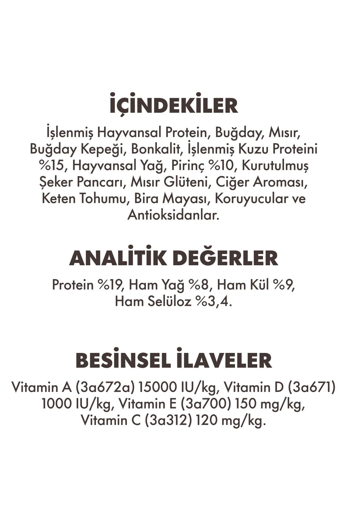 Animal World Kuzu Eli Pirinçli Yetişkin Köpek Maması 15 Kg