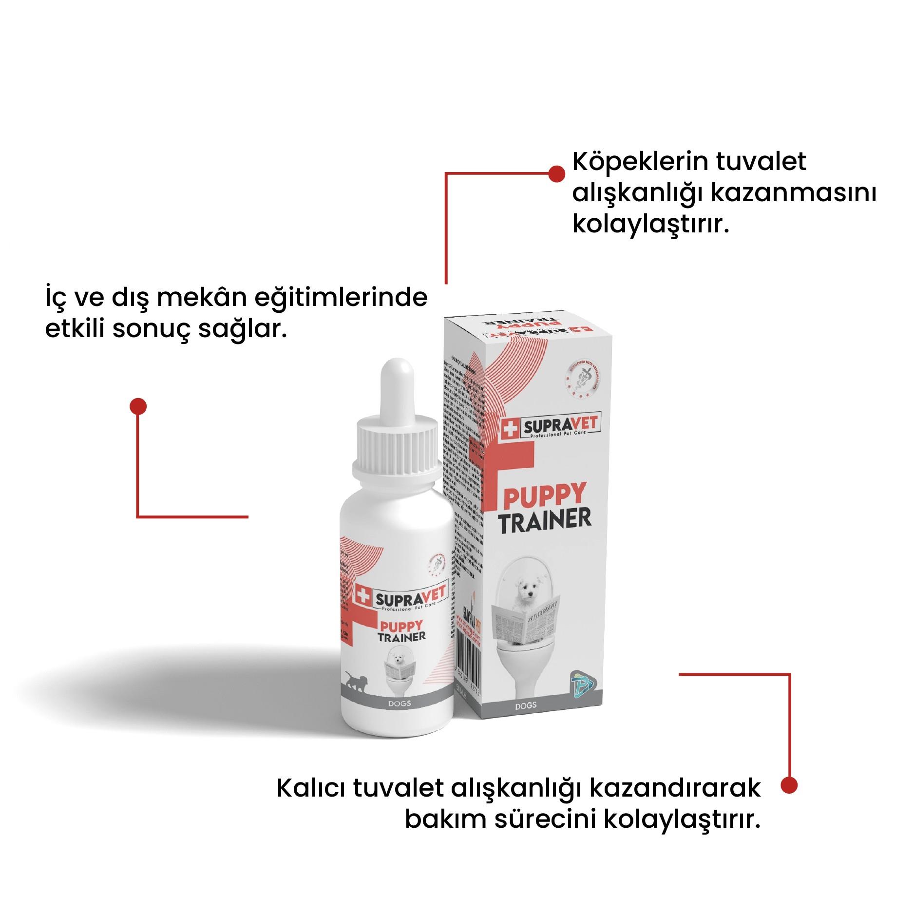 Supravet Yavru Köpek Tuvalet Tuvalet Eğitim Damlası 50 ML