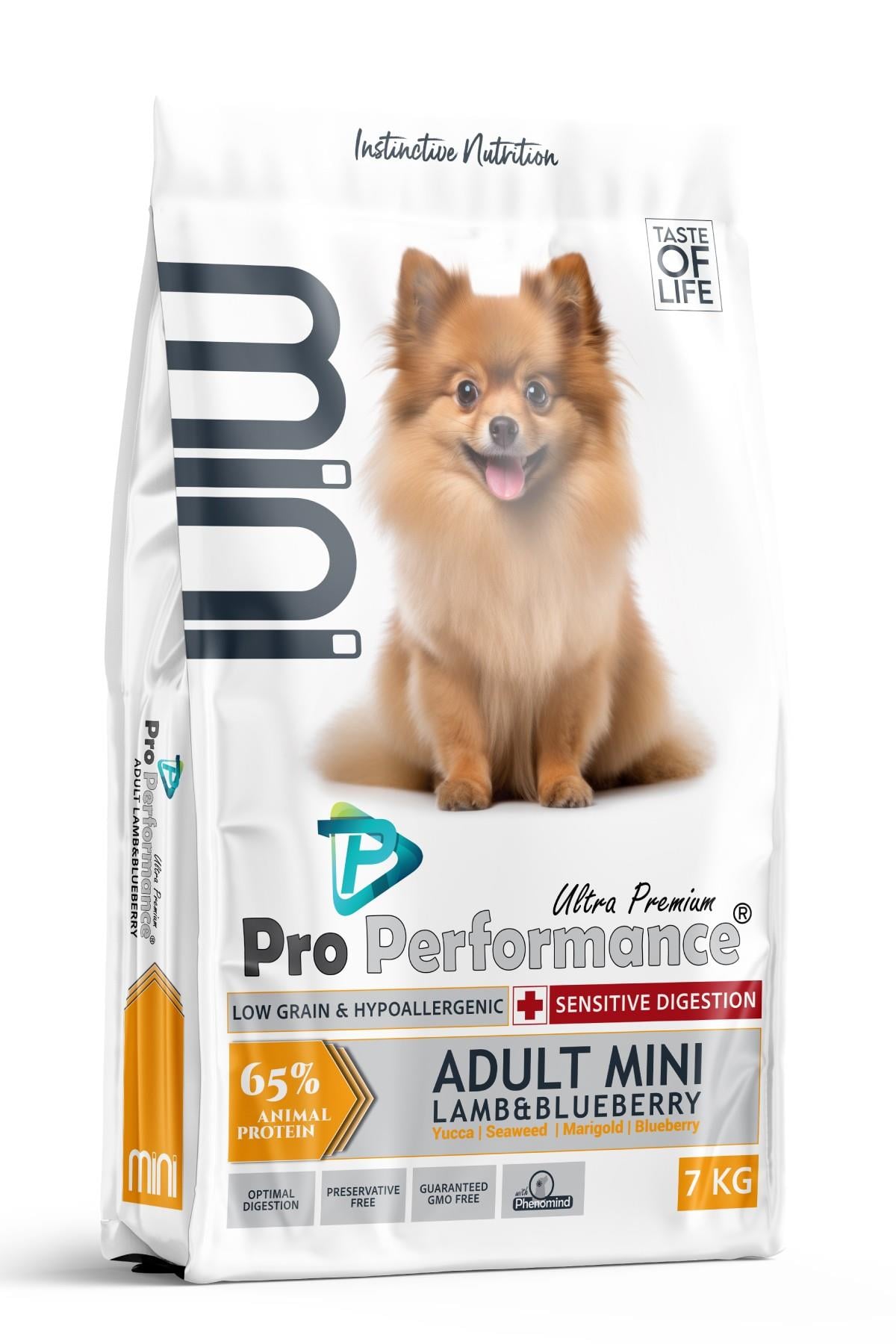 Pro Performance Kuzulu ve Yaban Mersinli Küçük Irk Yetişkin Köpek Maması 7 Kg