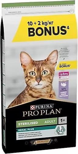 Proplan Sterilised Hindili Kısırlaştırılmış Kedi Maması 10 Kg+2 Kg